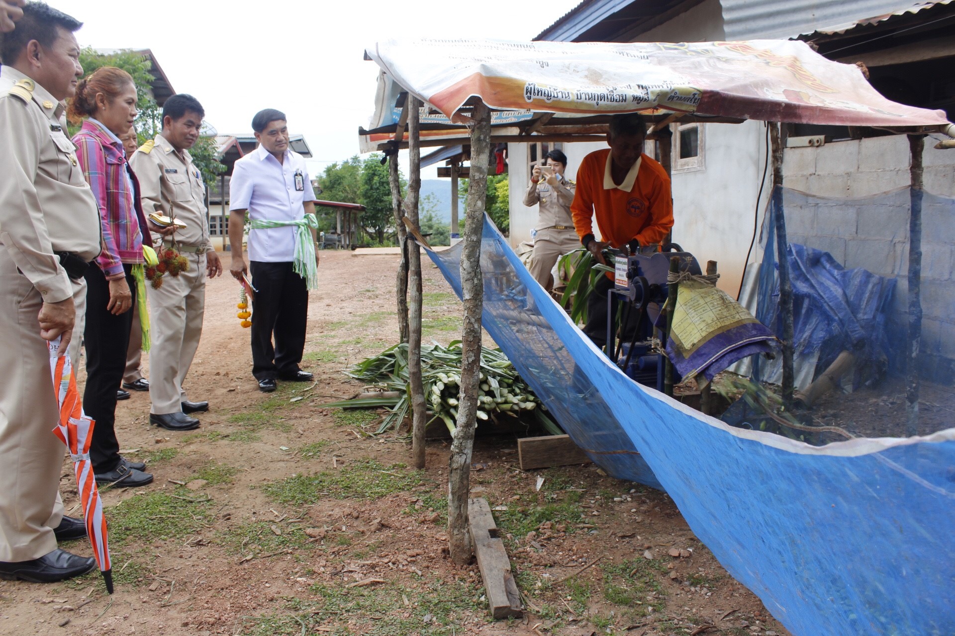 หนองคาย คัดสรรกิจกรรมดีเด่น  ณ บ้านสังกะลี หมู่ที่ 5 ตำบลแก้งไก่ อำเภอสังคม