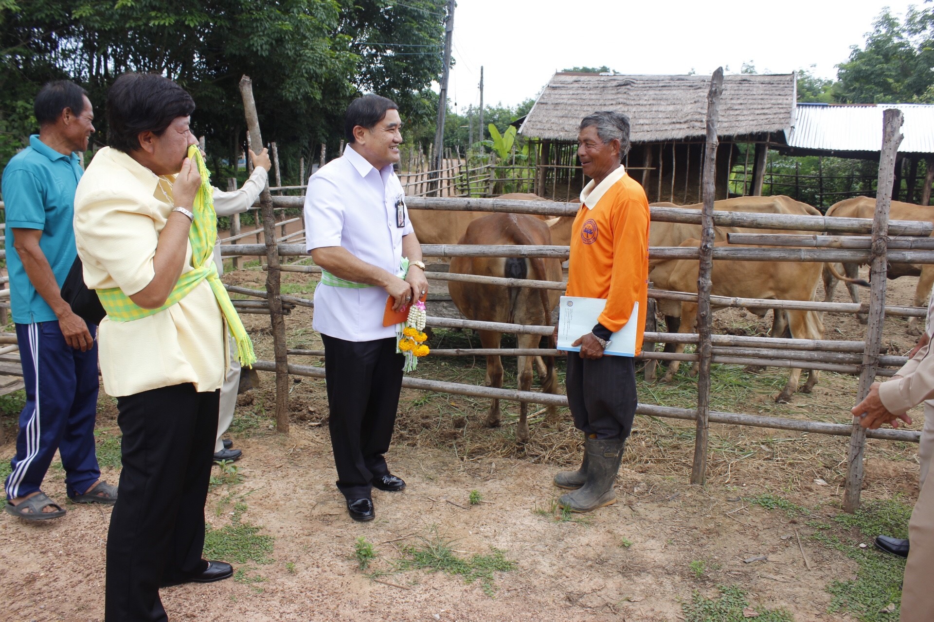 หนองคาย คัดสรรกิจกรรมดีเด่น  ณ บ้านสังกะลี หมู่ที่ 5 ตำบลแก้งไก่ อำเภอสังคม