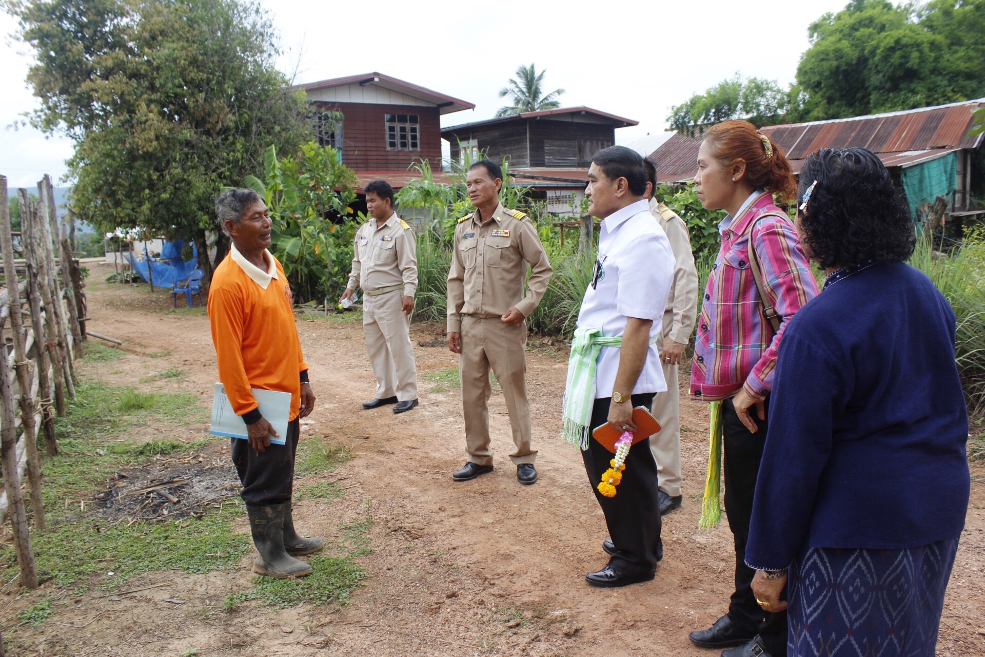 หนองคาย คัดสรรกิจกรรมดีเด่น  ณ บ้านสังกะลี หมู่ที่ 5 ตำบลแก้งไก่ อำเภอสังคม