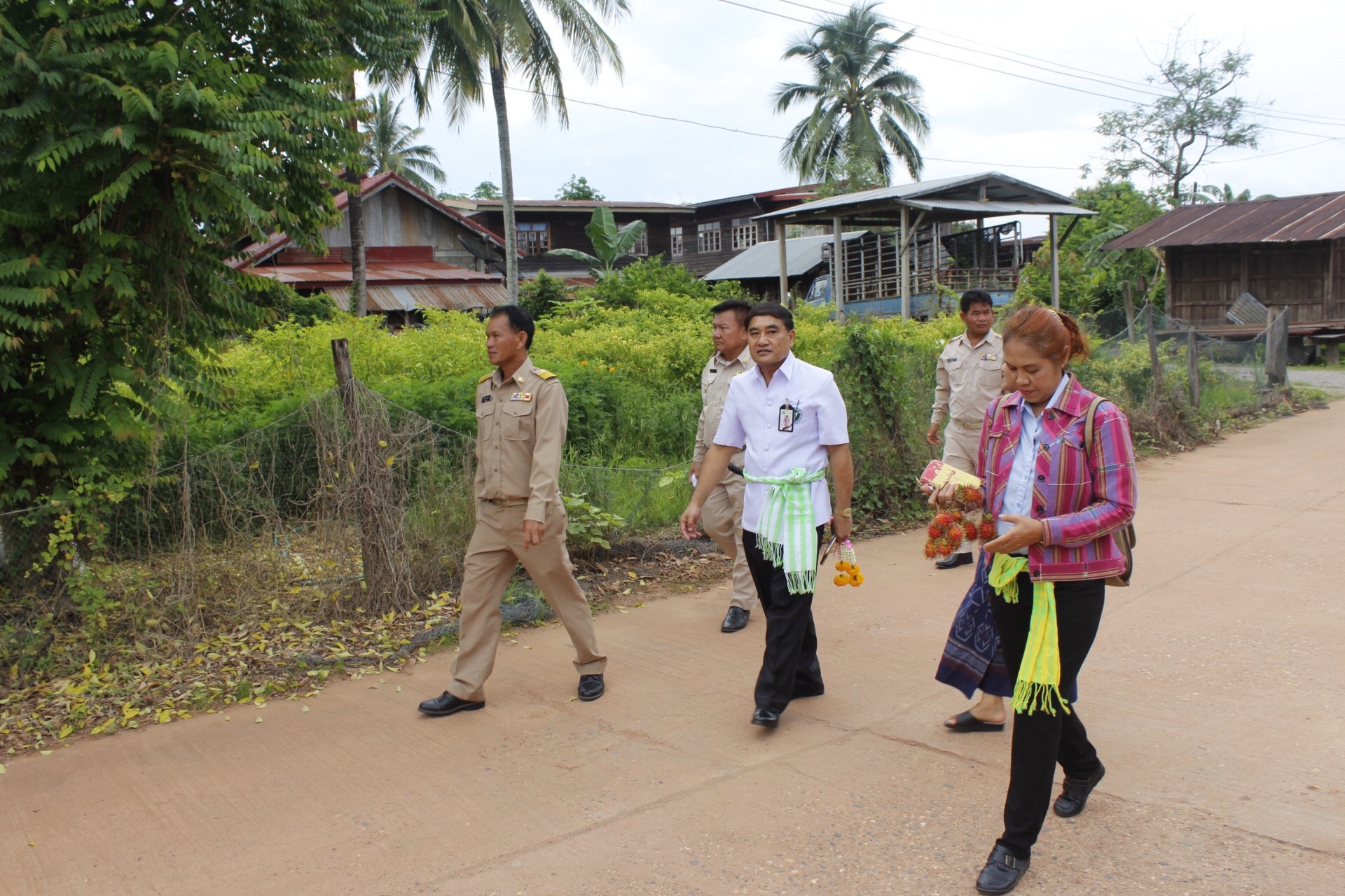 หนองคาย คัดสรรกิจกรรมดีเด่น  ณ บ้านสังกะลี หมู่ที่ 5 ตำบลแก้งไก่ อำเภอสังคม