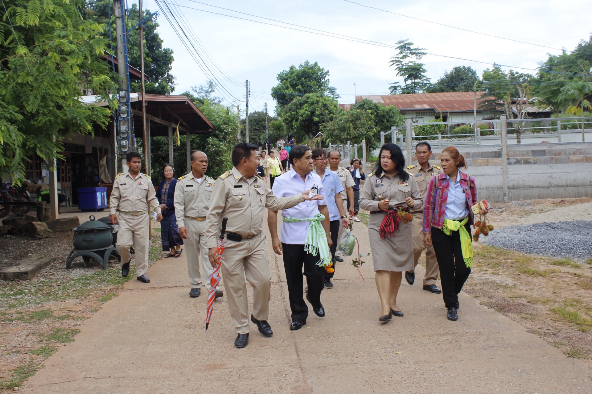 หนองคาย คัดสรรกิจกรรมดีเด่น  ณ บ้านสังกะลี หมู่ที่ 5 ตำบลแก้งไก่ อำเภอสังคม