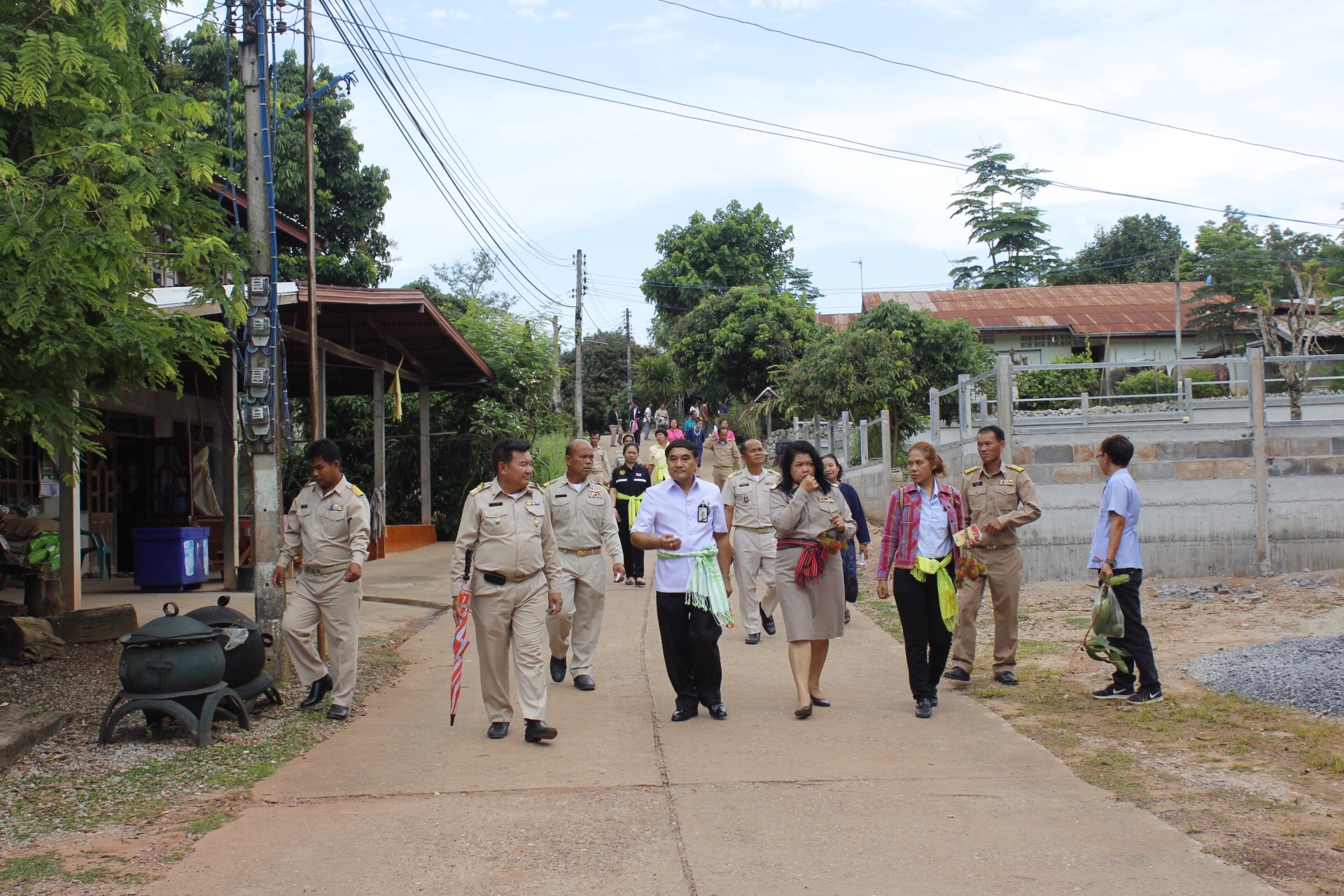 หนองคาย คัดสรรกิจกรรมดีเด่น  ณ บ้านสังกะลี หมู่ที่ 5 ตำบลแก้งไก่ อำเภอสังคม