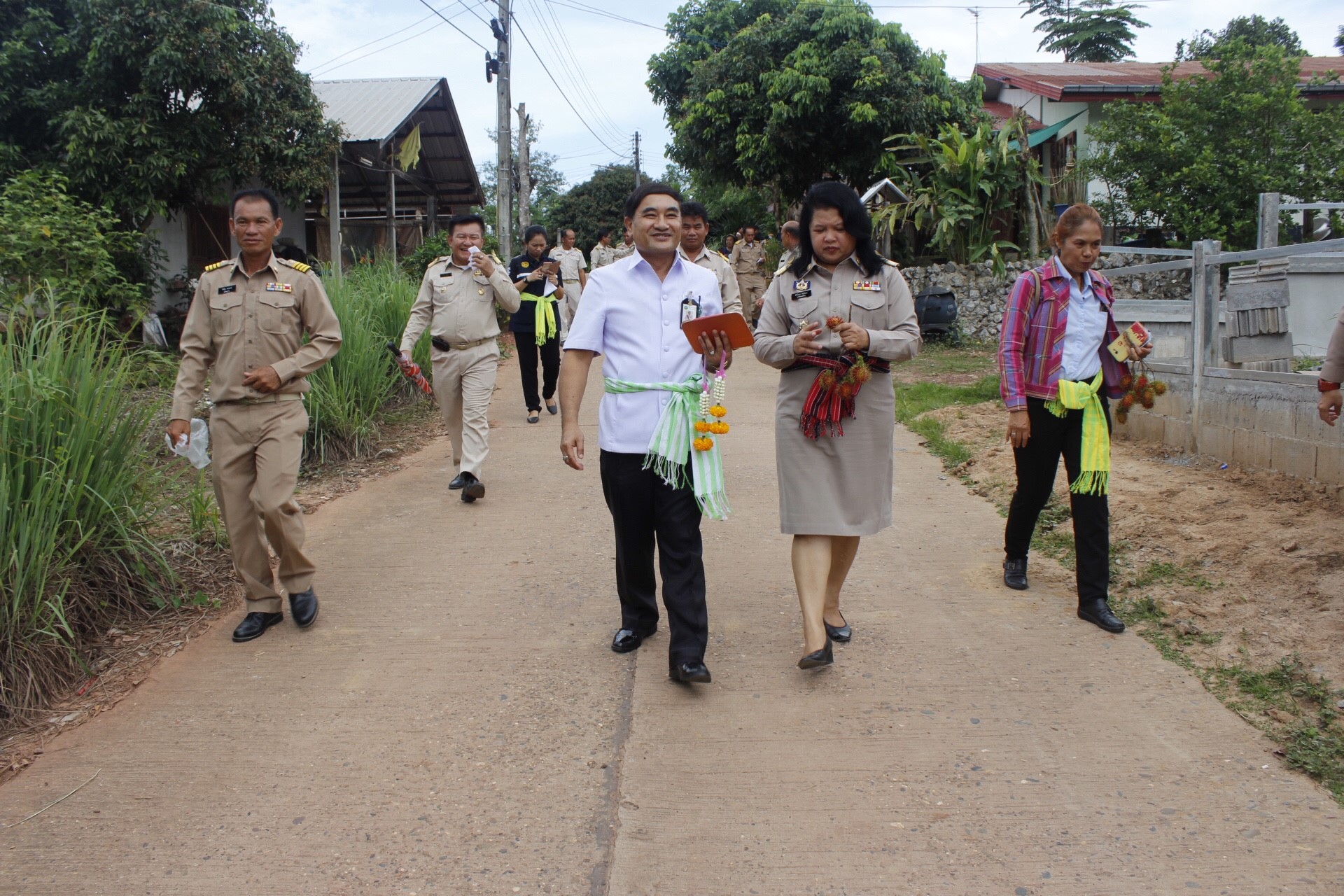 หนองคาย คัดสรรกิจกรรมดีเด่น  ณ บ้านสังกะลี หมู่ที่ 5 ตำบลแก้งไก่ อำเภอสังคม