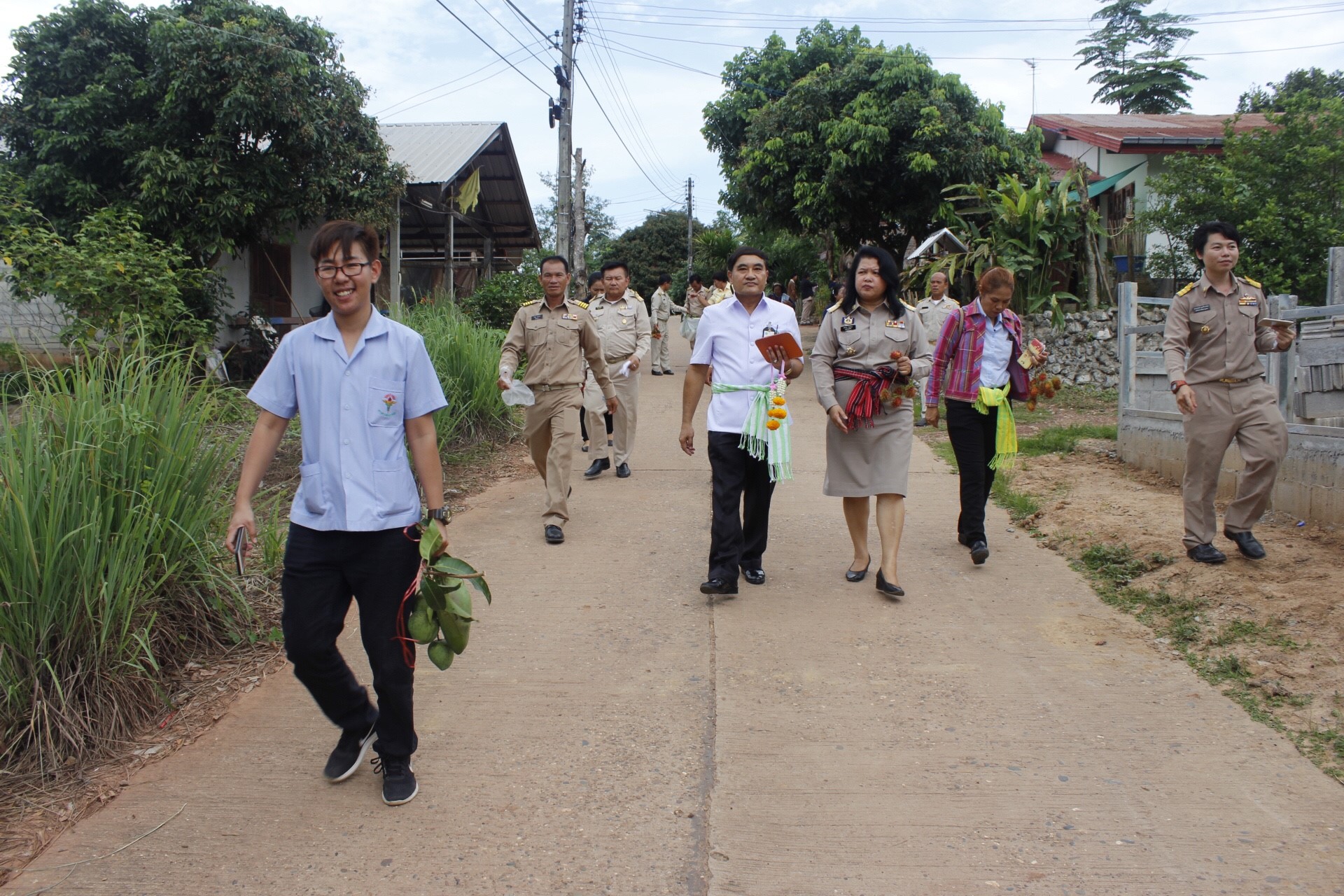 หนองคาย คัดสรรกิจกรรมดีเด่น  ณ บ้านสังกะลี หมู่ที่ 5 ตำบลแก้งไก่ อำเภอสังคม