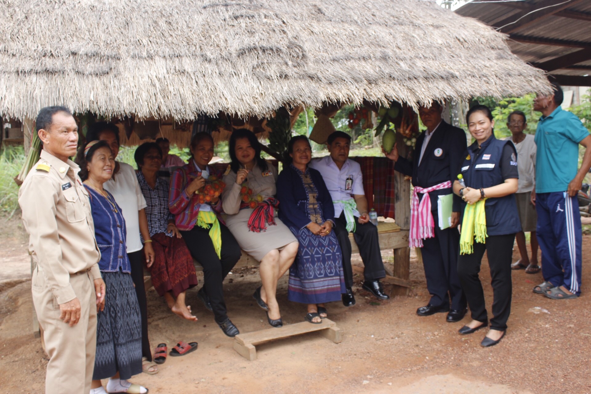 หนองคาย คัดสรรกิจกรรมดีเด่น  ณ บ้านสังกะลี หมู่ที่ 5 ตำบลแก้งไก่ อำเภอสังคม