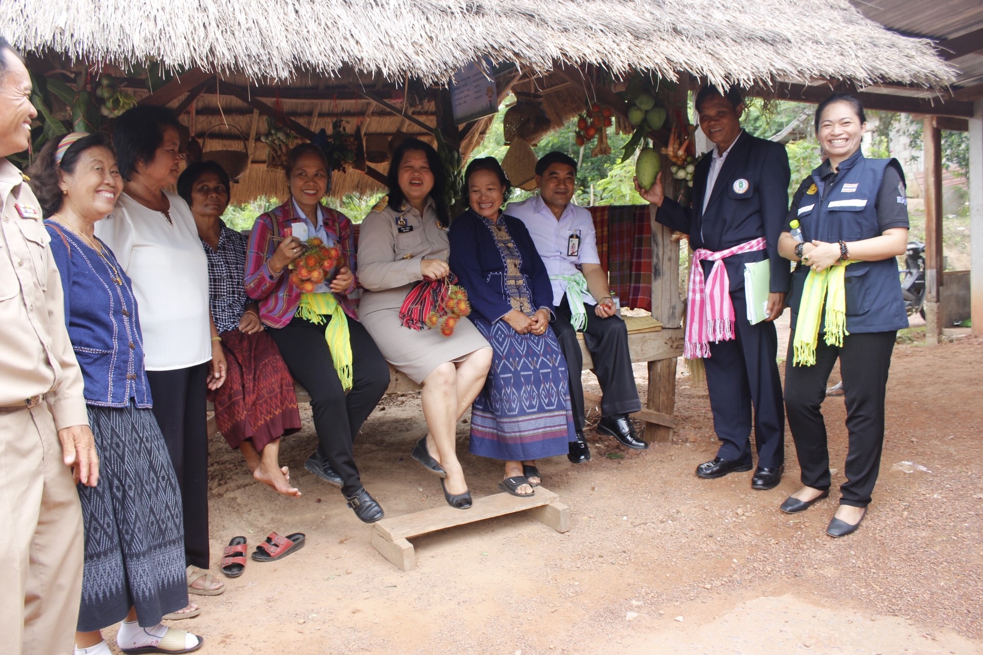 หนองคาย คัดสรรกิจกรรมดีเด่น  ณ บ้านสังกะลี หมู่ที่ 5 ตำบลแก้งไก่ อำเภอสังคม