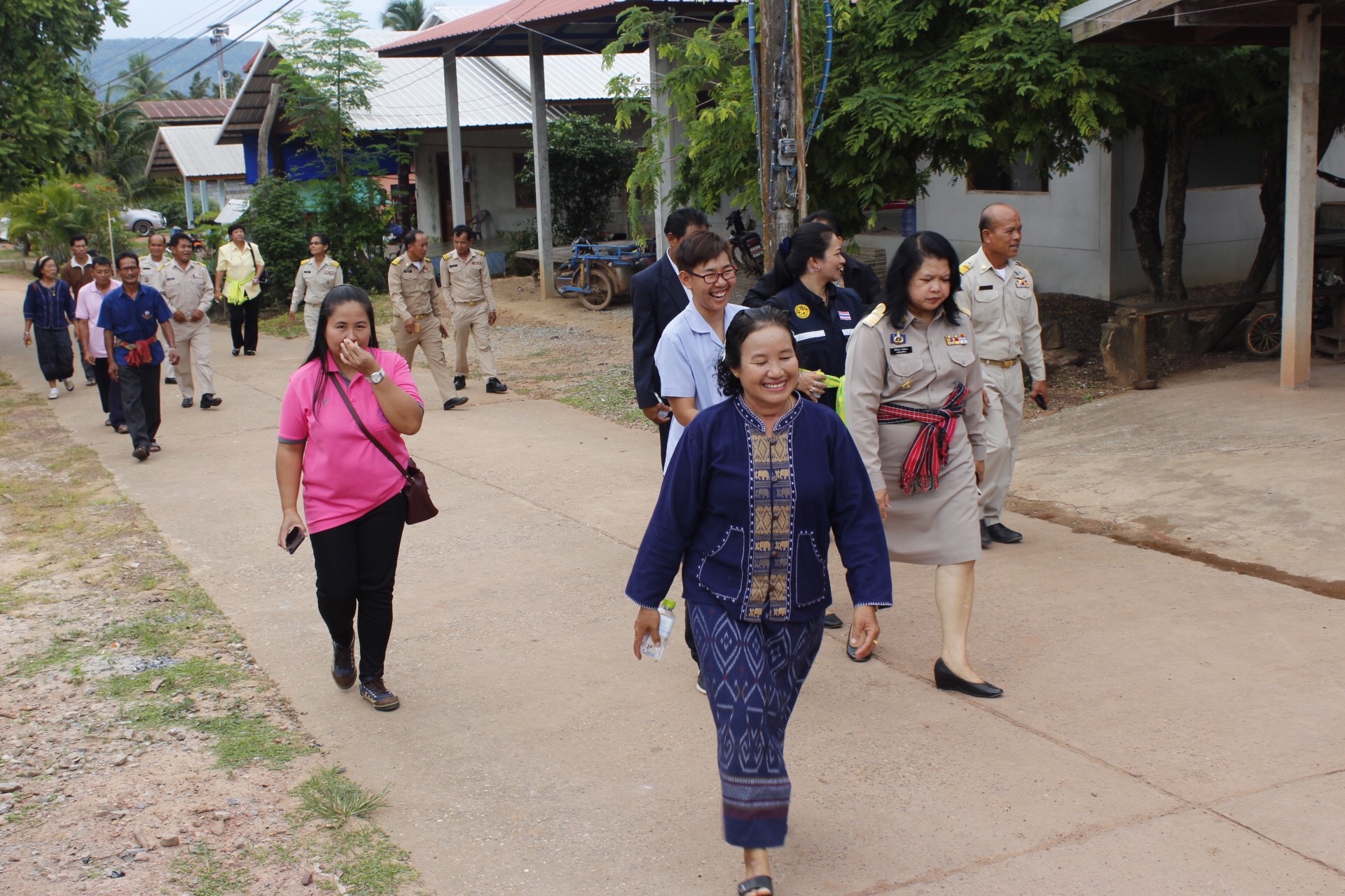 หนองคาย คัดสรรกิจกรรมดีเด่น  ณ บ้านสังกะลี หมู่ที่ 5 ตำบลแก้งไก่ อำเภอสังคม