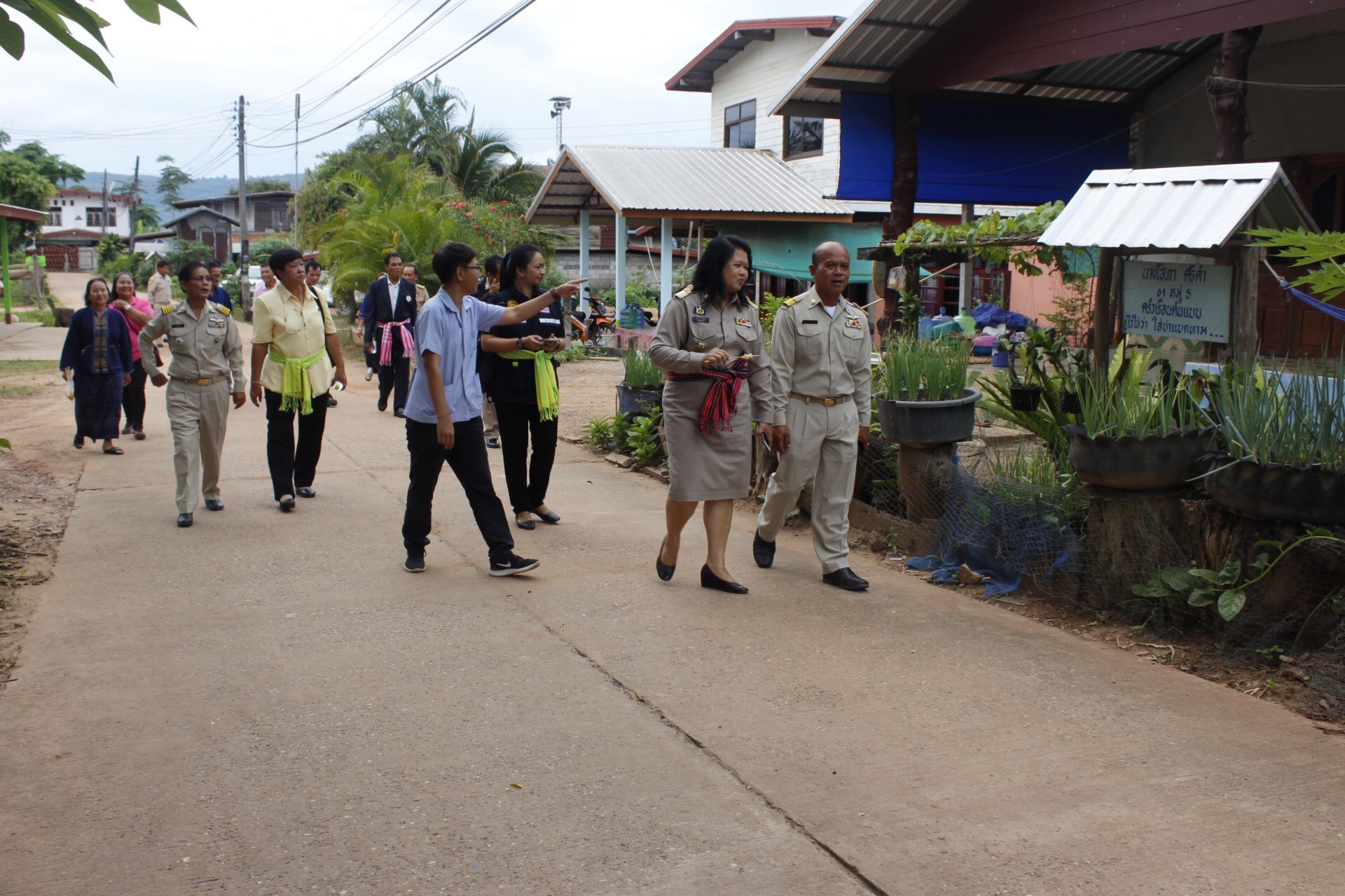 หนองคาย คัดสรรกิจกรรมดีเด่น  ณ บ้านสังกะลี หมู่ที่ 5 ตำบลแก้งไก่ อำเภอสังคม