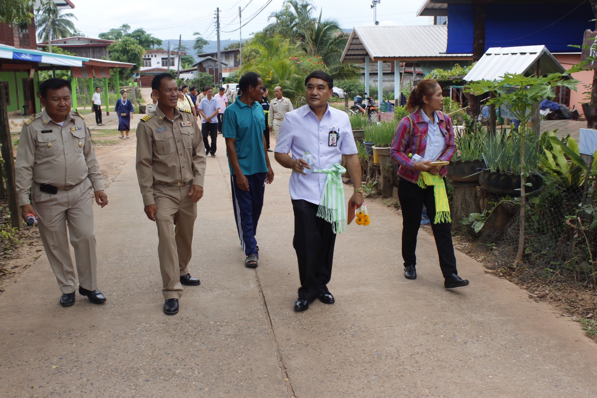 หนองคาย คัดสรรกิจกรรมดีเด่น  ณ บ้านสังกะลี หมู่ที่ 5 ตำบลแก้งไก่ อำเภอสังคม