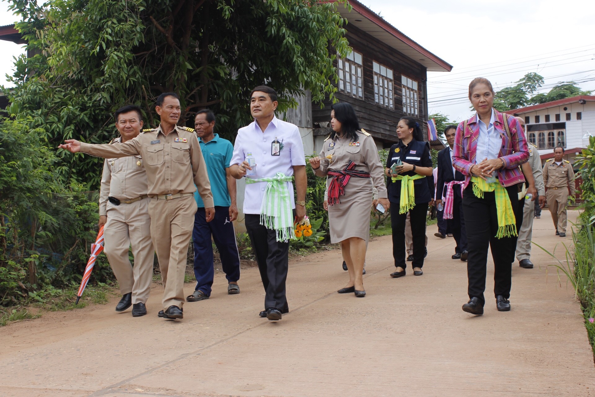 หนองคาย คัดสรรกิจกรรมดีเด่น  ณ บ้านสังกะลี หมู่ที่ 5 ตำบลแก้งไก่ อำเภอสังคม