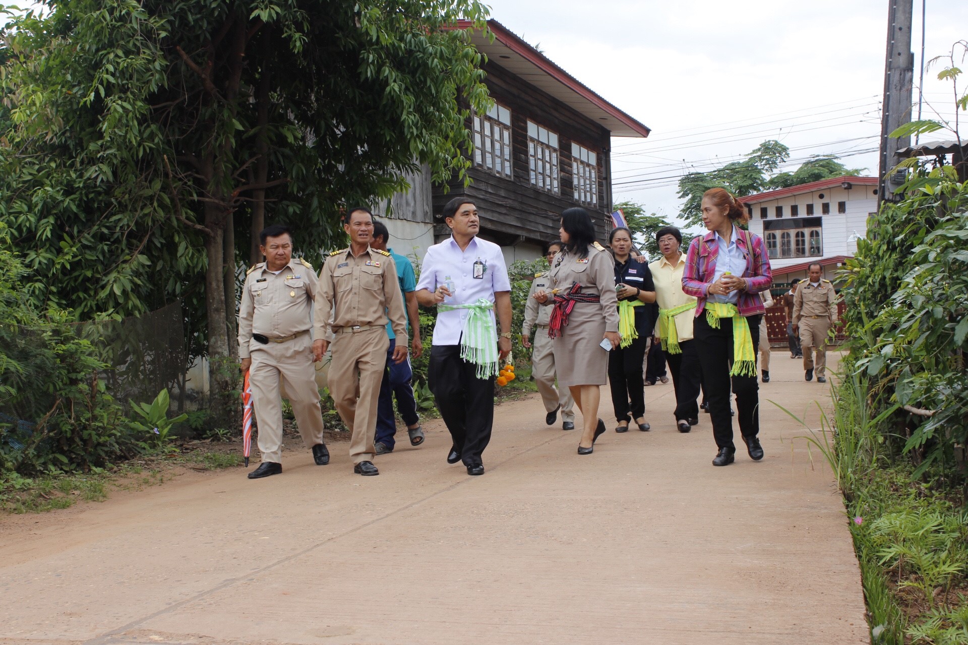 หนองคาย คัดสรรกิจกรรมดีเด่น  ณ บ้านสังกะลี หมู่ที่ 5 ตำบลแก้งไก่ อำเภอสังคม