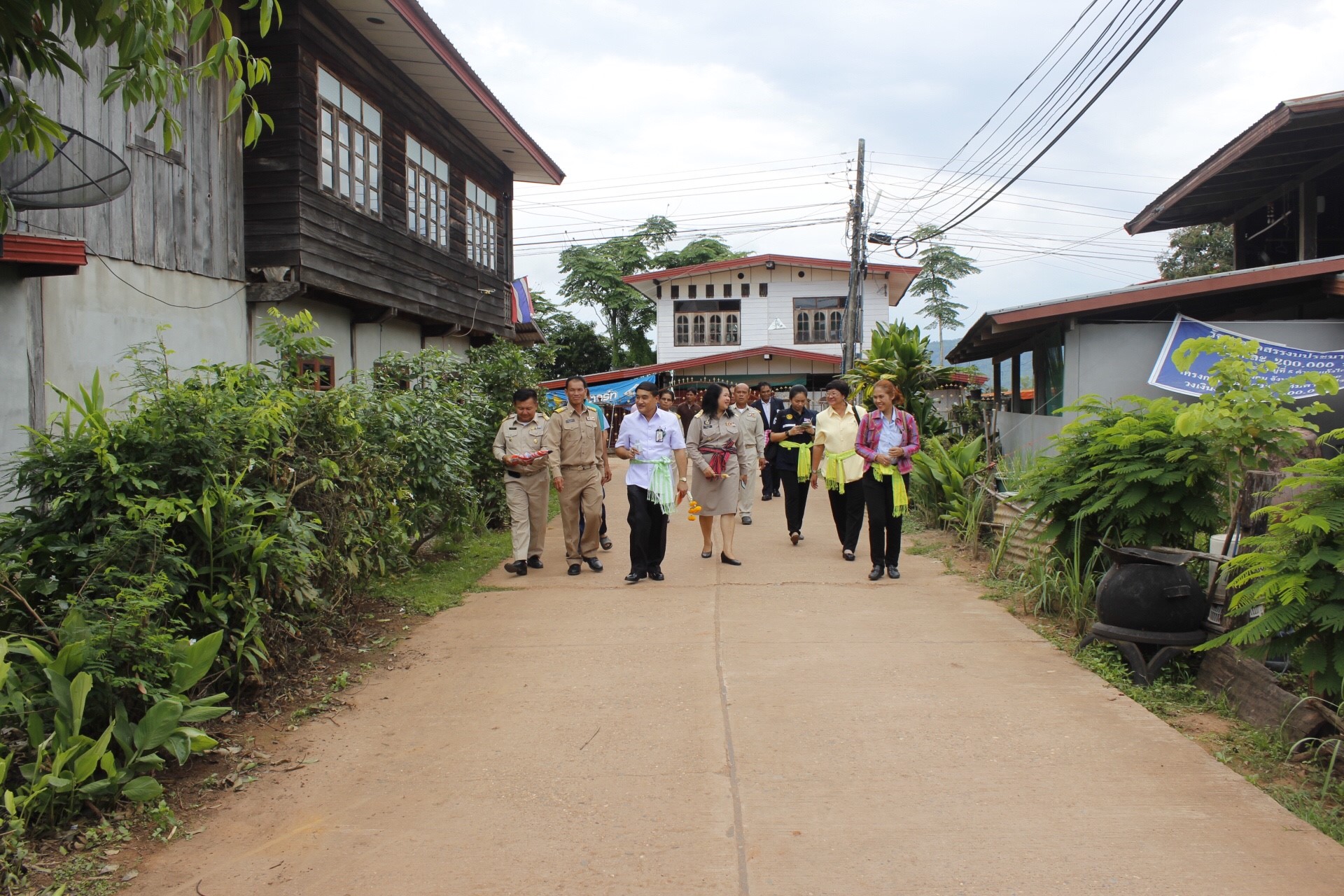 หนองคาย คัดสรรกิจกรรมดีเด่น  ณ บ้านสังกะลี หมู่ที่ 5 ตำบลแก้งไก่ อำเภอสังคม