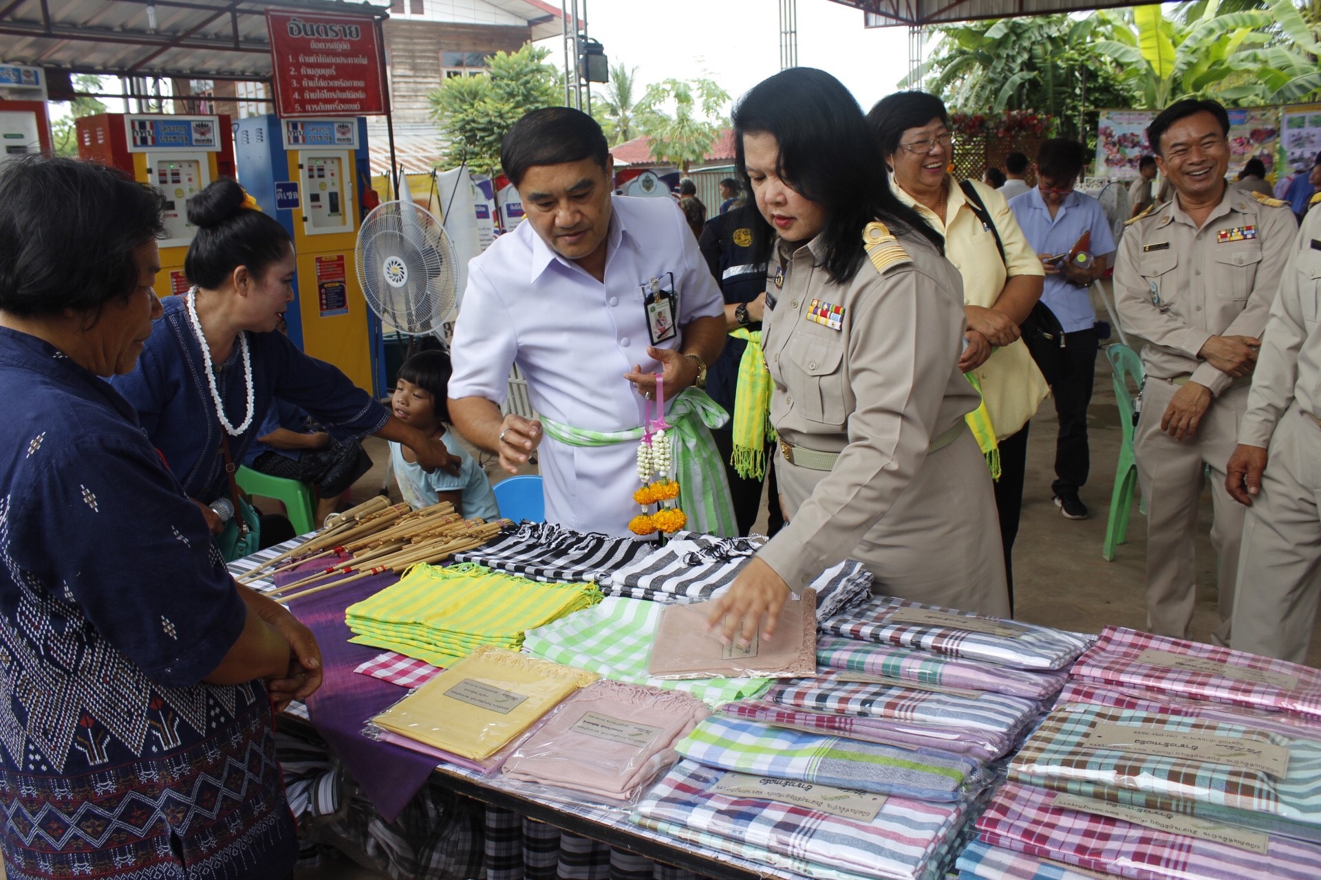 หนองคาย คัดสรรกิจกรรมดีเด่น  ณ บ้านสังกะลี หมู่ที่ 5 ตำบลแก้งไก่ อำเภอสังคม