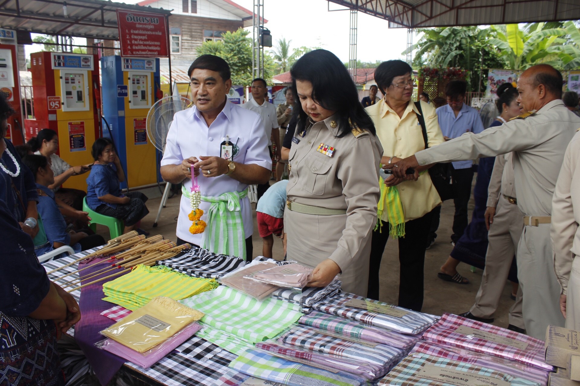 หนองคาย คัดสรรกิจกรรมดีเด่น  ณ บ้านสังกะลี หมู่ที่ 5 ตำบลแก้งไก่ อำเภอสังคม