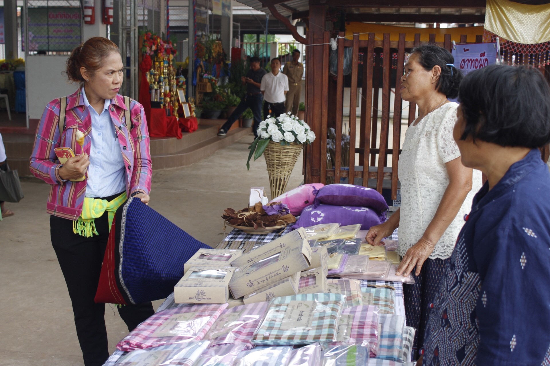 หนองคาย คัดสรรกิจกรรมดีเด่น  ณ บ้านสังกะลี หมู่ที่ 5 ตำบลแก้งไก่ อำเภอสังคม