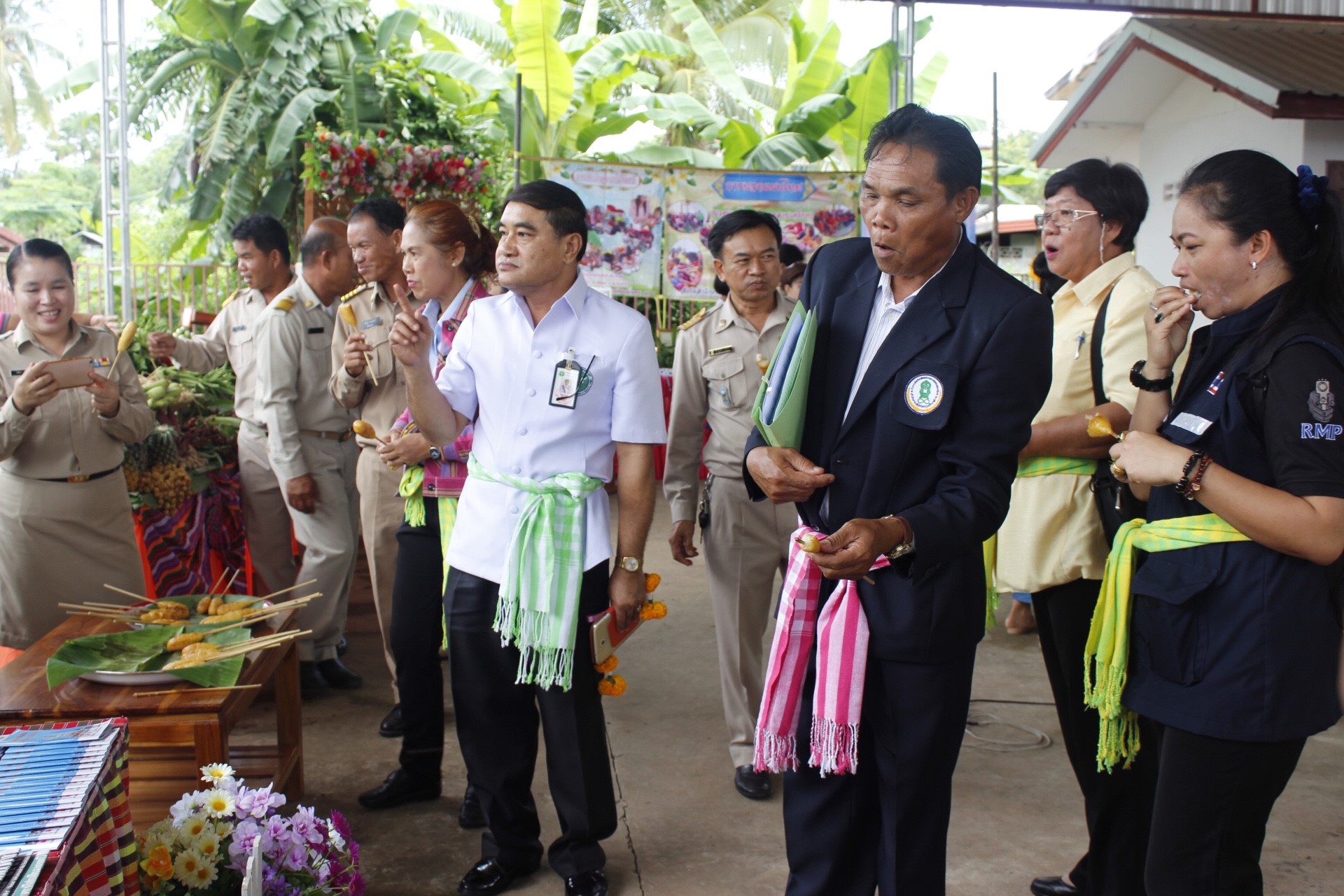 หนองคาย คัดสรรกิจกรรมดีเด่น  ณ บ้านสังกะลี หมู่ที่ 5 ตำบลแก้งไก่ อำเภอสังคม