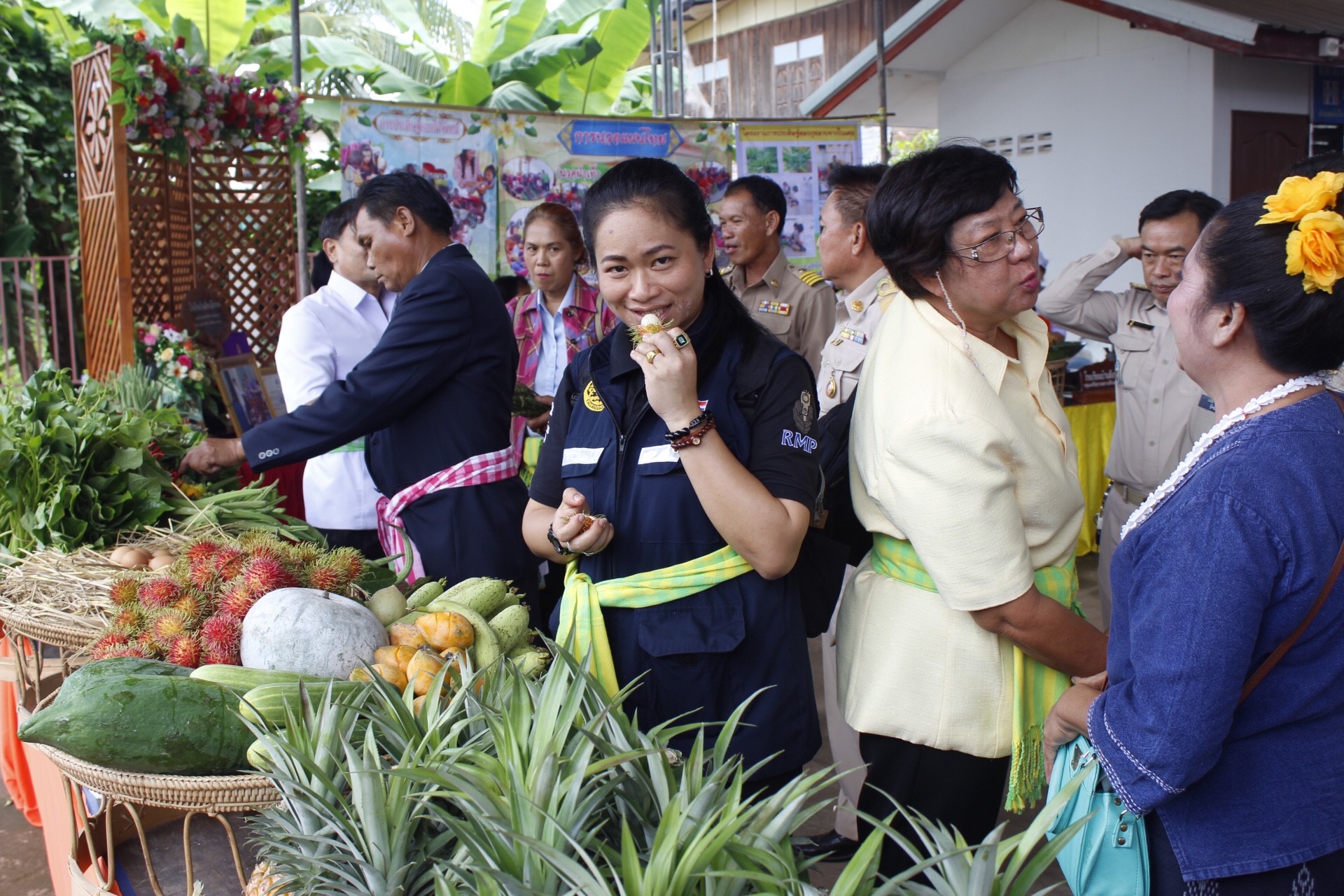 หนองคาย คัดสรรกิจกรรมดีเด่น  ณ บ้านสังกะลี หมู่ที่ 5 ตำบลแก้งไก่ อำเภอสังคม