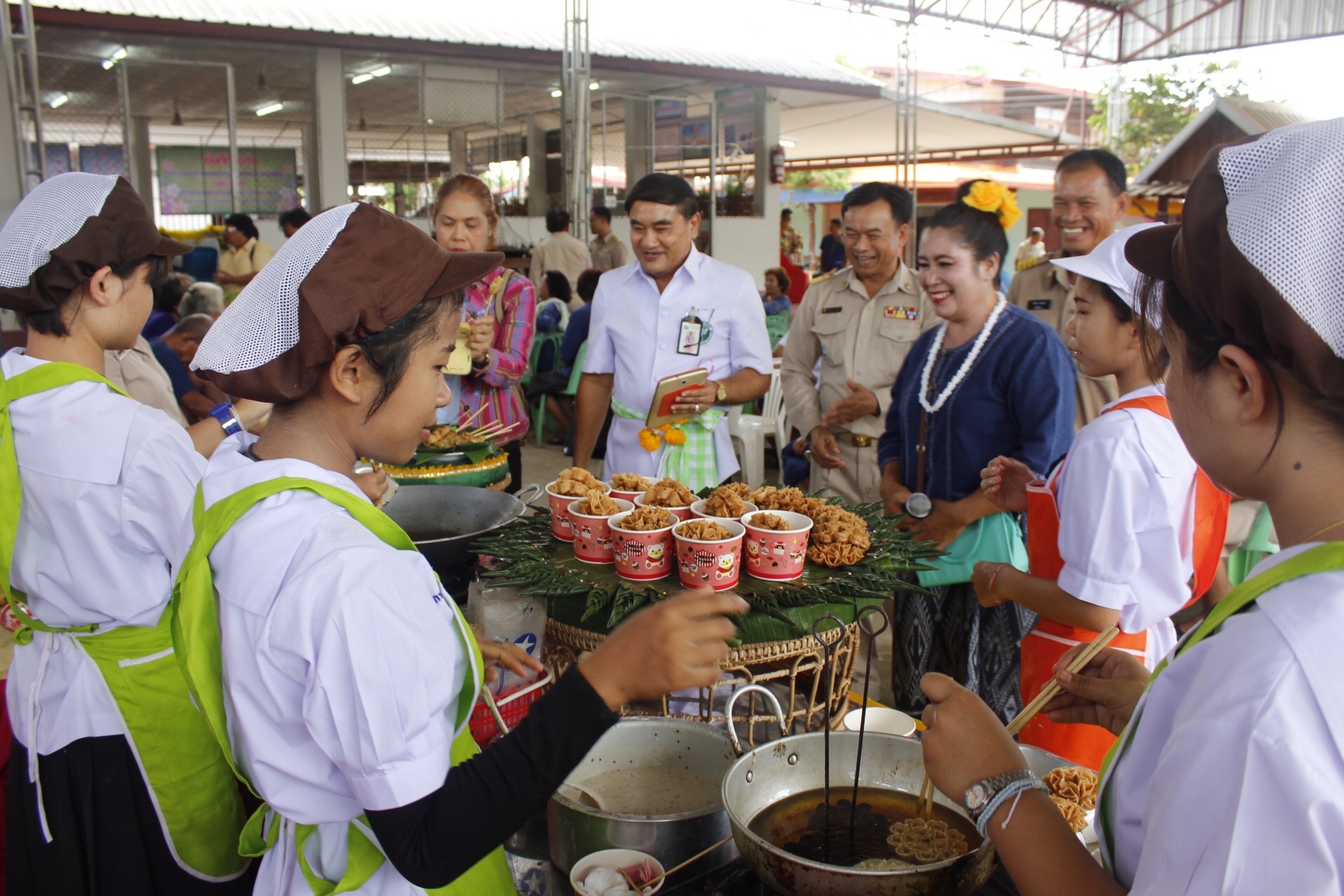 หนองคาย คัดสรรกิจกรรมดีเด่น  ณ บ้านสังกะลี หมู่ที่ 5 ตำบลแก้งไก่ อำเภอสังคม