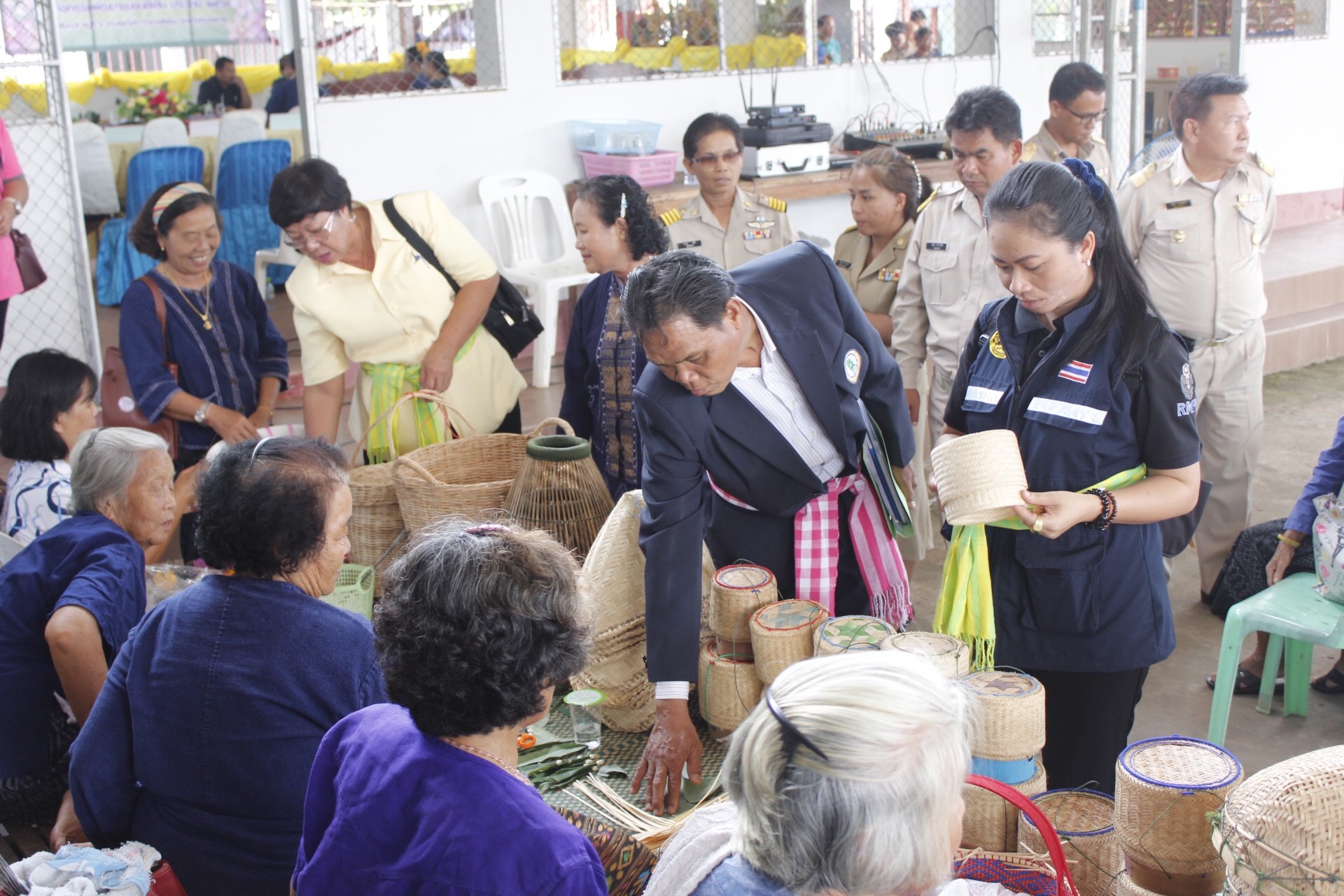 หนองคาย คัดสรรกิจกรรมดีเด่น  ณ บ้านสังกะลี หมู่ที่ 5 ตำบลแก้งไก่ อำเภอสังคม