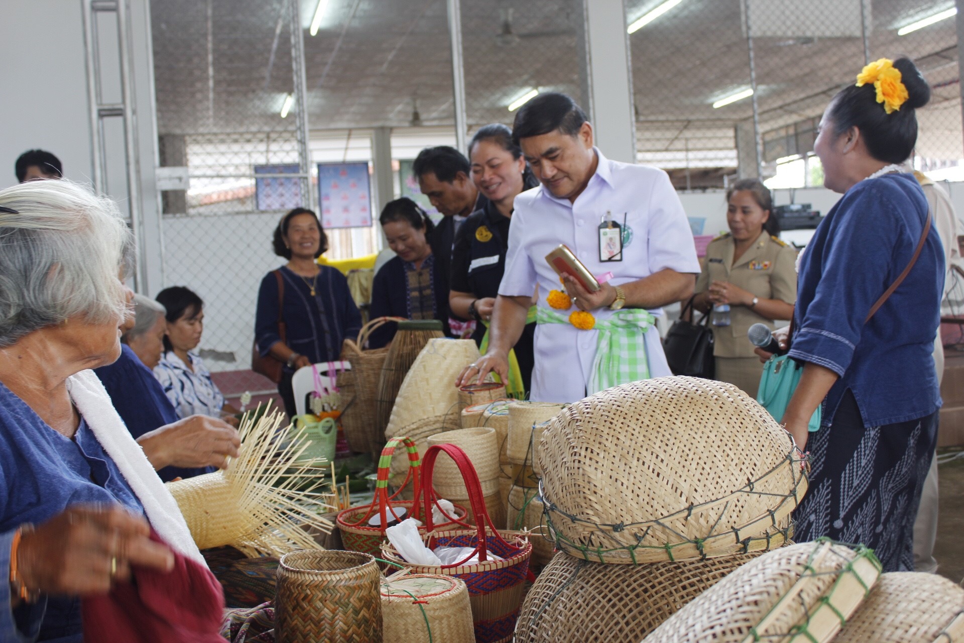 หนองคาย คัดสรรกิจกรรมดีเด่น  ณ บ้านสังกะลี หมู่ที่ 5 ตำบลแก้งไก่ อำเภอสังคม