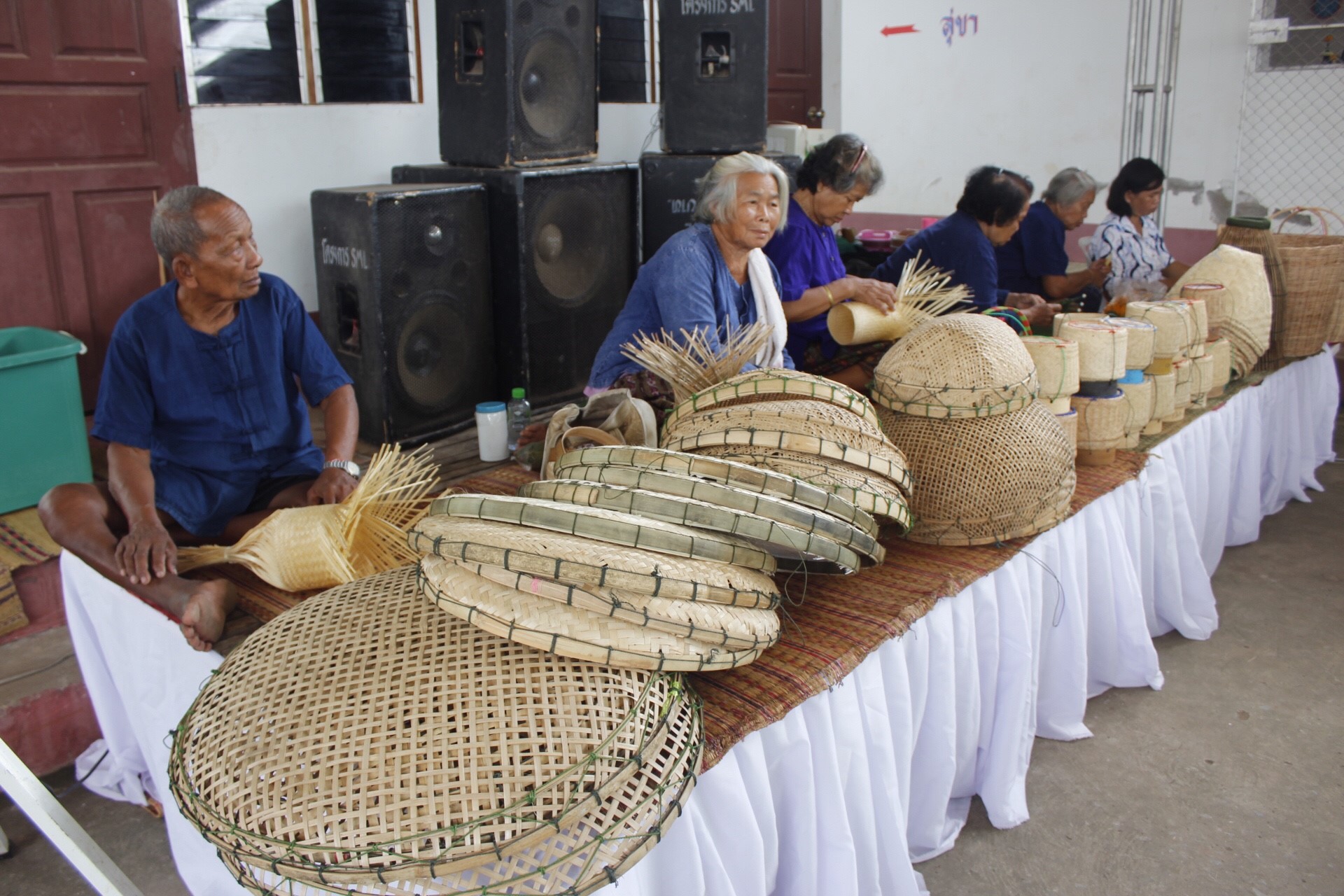 หนองคาย คัดสรรกิจกรรมดีเด่น  ณ บ้านสังกะลี หมู่ที่ 5 ตำบลแก้งไก่ อำเภอสังคม