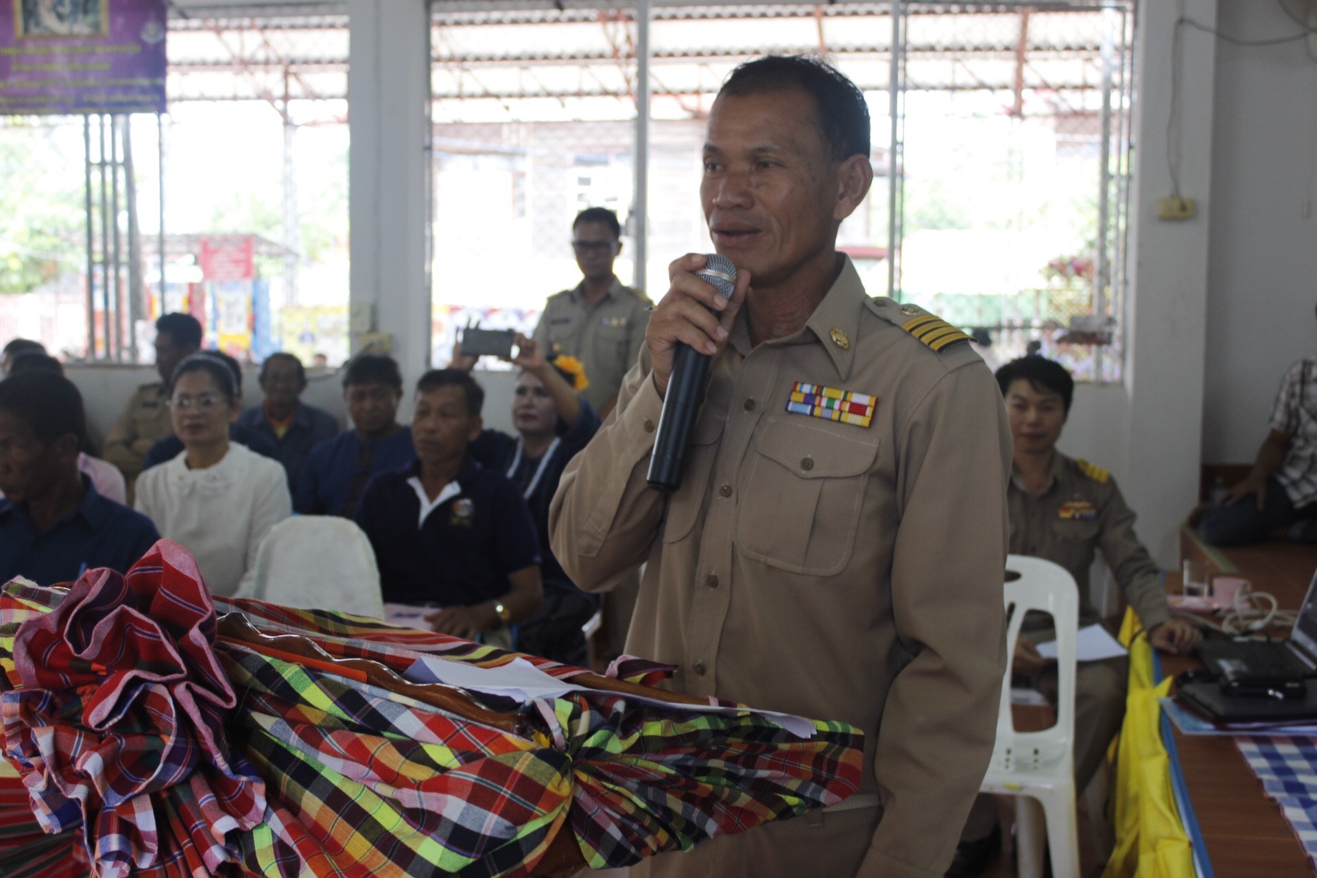 หนองคาย คัดสรรกิจกรรมดีเด่น  ณ บ้านสังกะลี หมู่ที่ 5 ตำบลแก้งไก่ อำเภอสังคม