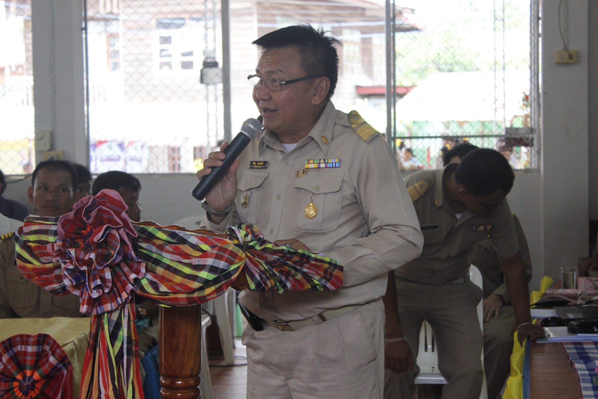 หนองคาย คัดสรรกิจกรรมดีเด่น  ณ บ้านสังกะลี หมู่ที่ 5 ตำบลแก้งไก่ อำเภอสังคม