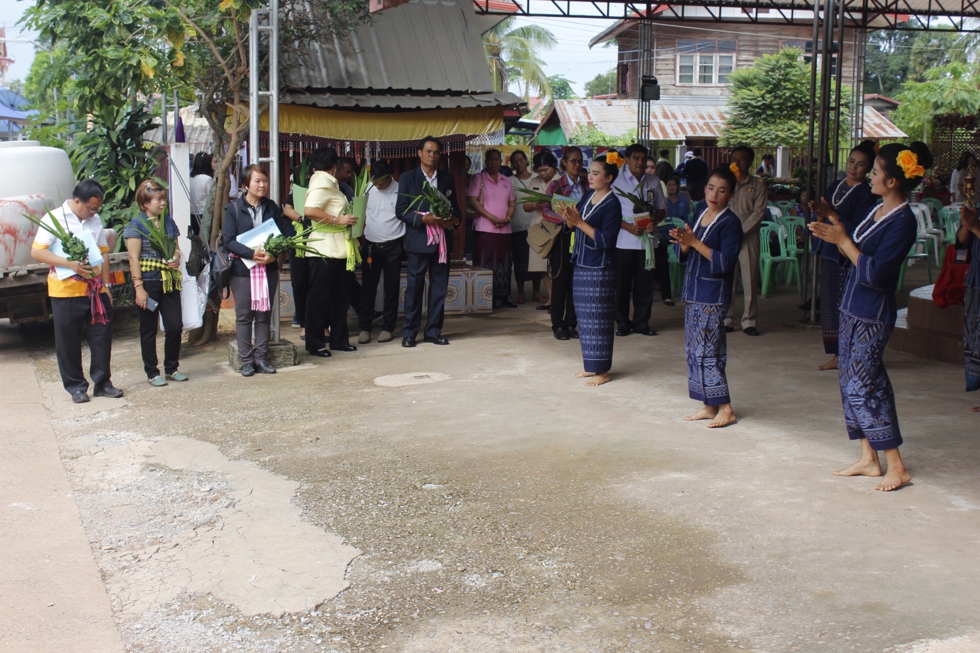 หนองคาย คัดสรรกิจกรรมดีเด่น  ณ บ้านสังกะลี หมู่ที่ 5 ตำบลแก้งไก่ อำเภอสังคม