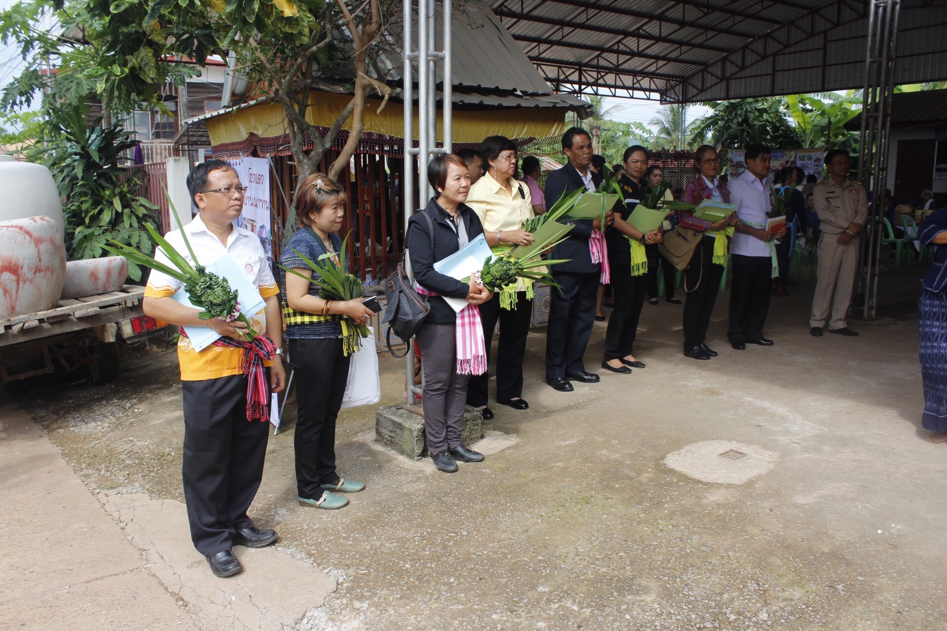 หนองคาย คัดสรรกิจกรรมดีเด่น  ณ บ้านสังกะลี หมู่ที่ 5 ตำบลแก้งไก่ อำเภอสังคม