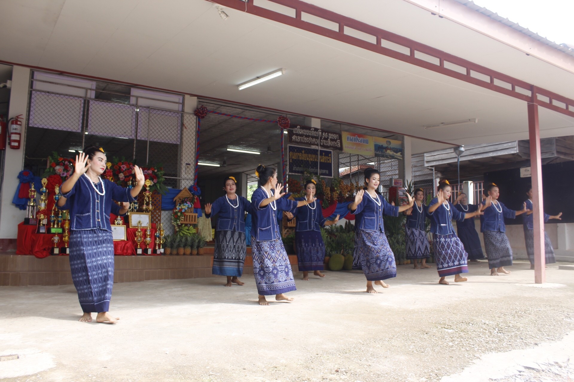 หนองคาย คัดสรรกิจกรรมดีเด่น  ณ บ้านสังกะลี หมู่ที่ 5 ตำบลแก้งไก่ อำเภอสังคม