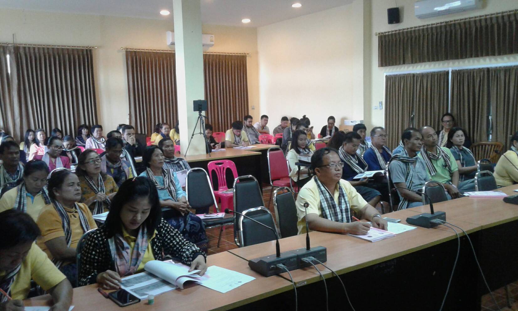 พช.หนองคาย อบรมหลักสูตรการบริหารจัดการการท่องเที่ยวชุมชนอย่างยั่งยืนภายใต้กิจกรรมโครงการพัฒนาบุคลากรด้านการบริหารจัดการการท่องเที่ยวชุมชนอย่างยั่งยืน