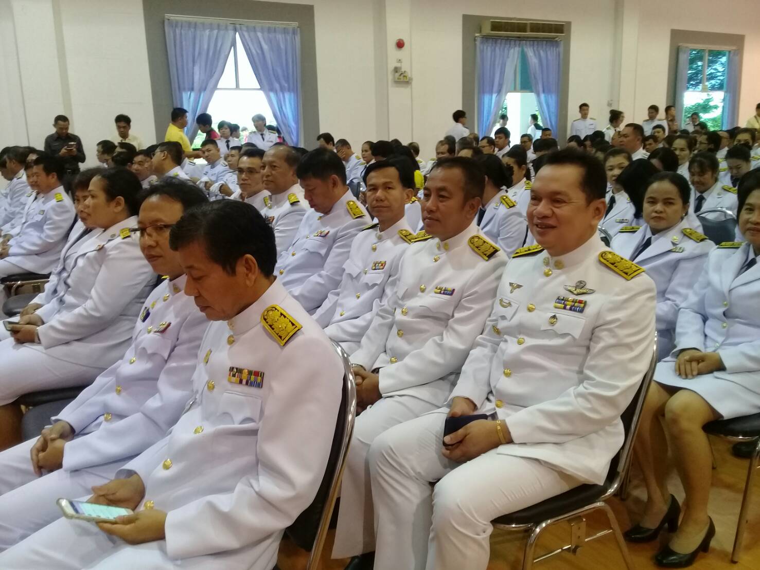 พจ.หนองคาย ร่วมพิธีถวายสัตย์ปฏิญาณการเป็นข้าราชการที่ดีและพลังแผ่นดิน และพิธีลงนามถวายพระพร เนื่องในวันเฉลิมพระชนมพรรษาสมเด็จพระเจ้าอยู่หัว 66 พรรษา 28 กรกฎาคม 2561