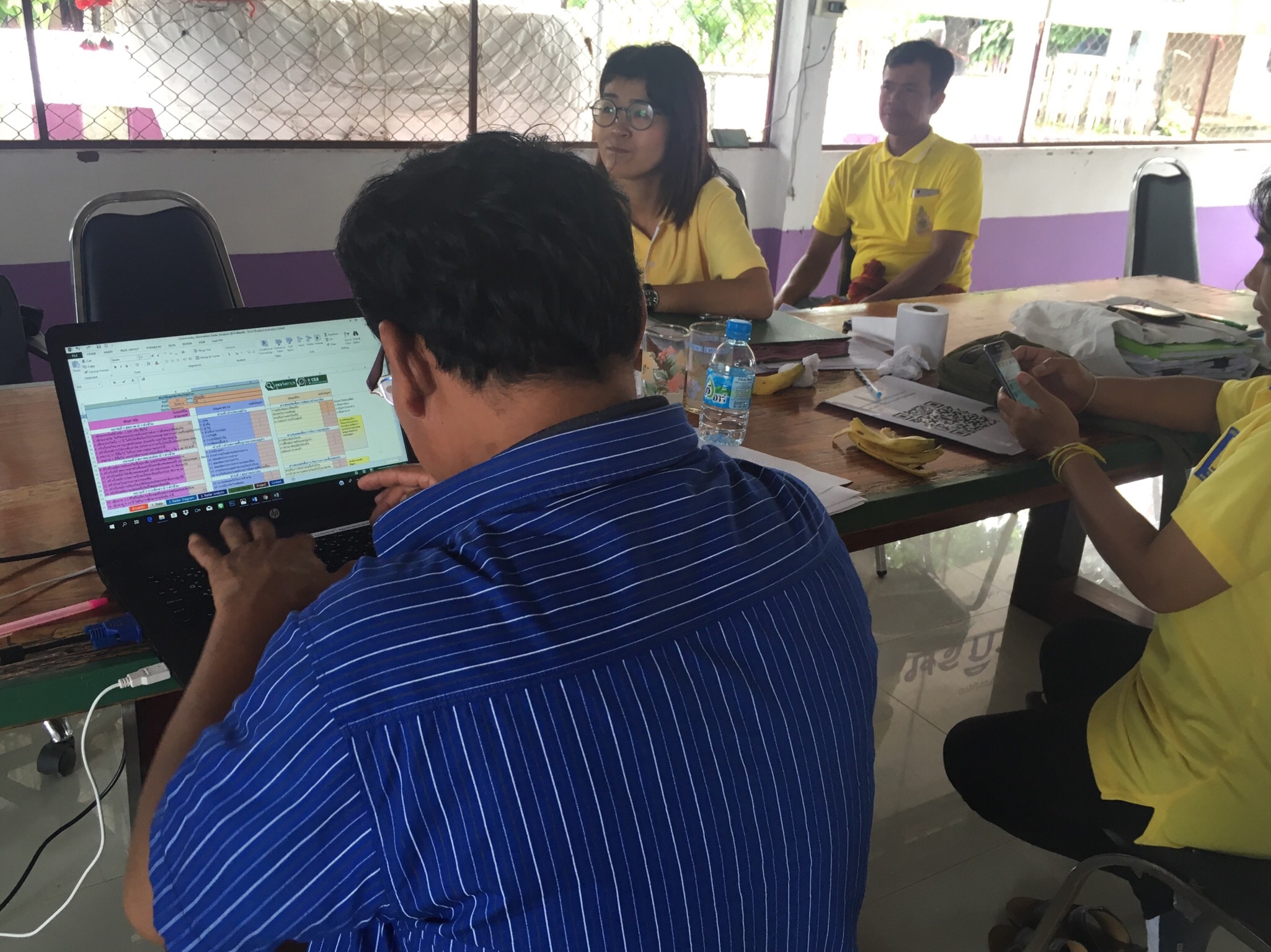 พช.หนองคาย เยี่ยมหมู่บ้านสารสนเทศต้นแบบจังหวัดหนองคาย