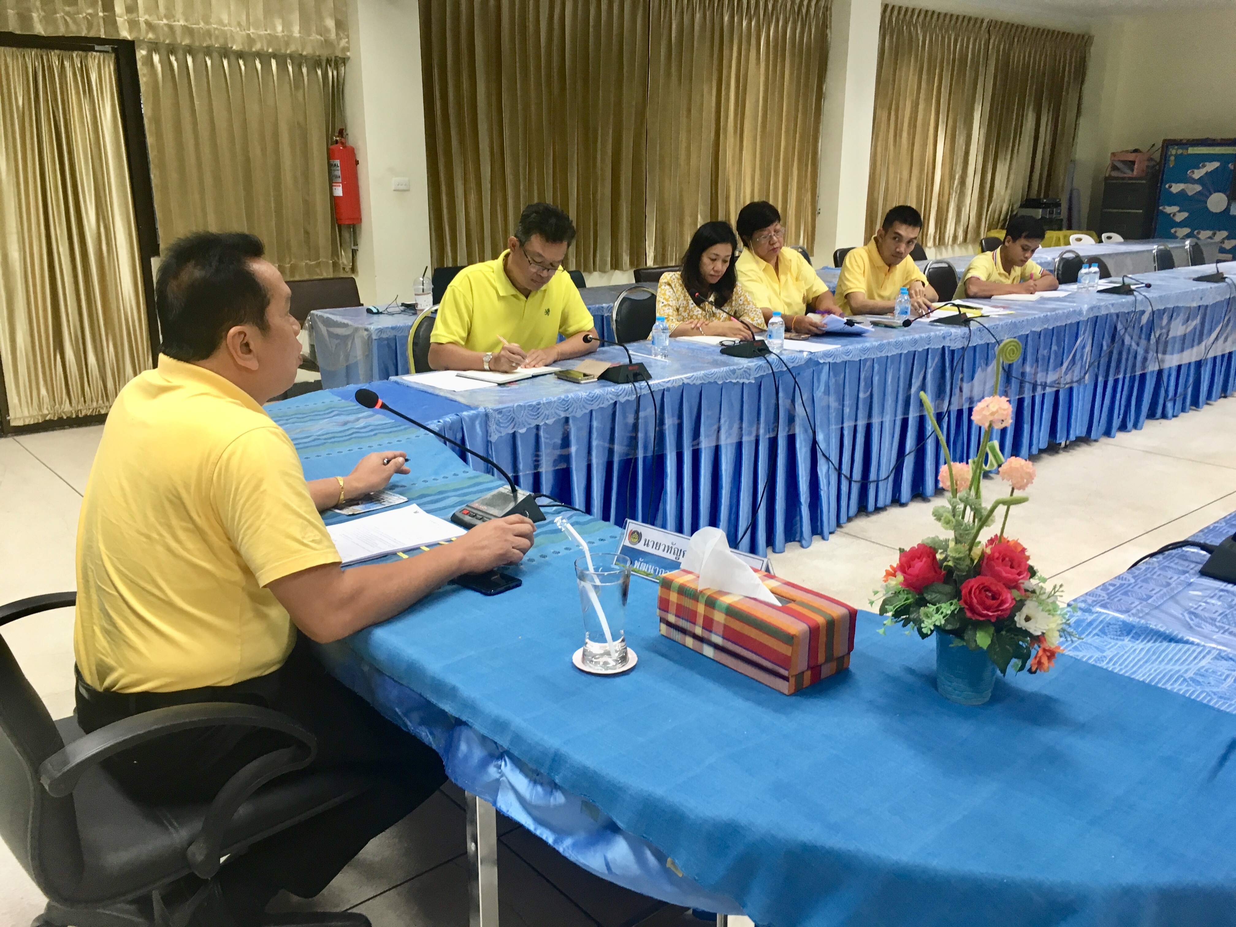 พัฒนาชุมชนหนองคาย เตรียมความพร้อมนิเทศอำเภอเรื่อง OTOP นวัตวิถี