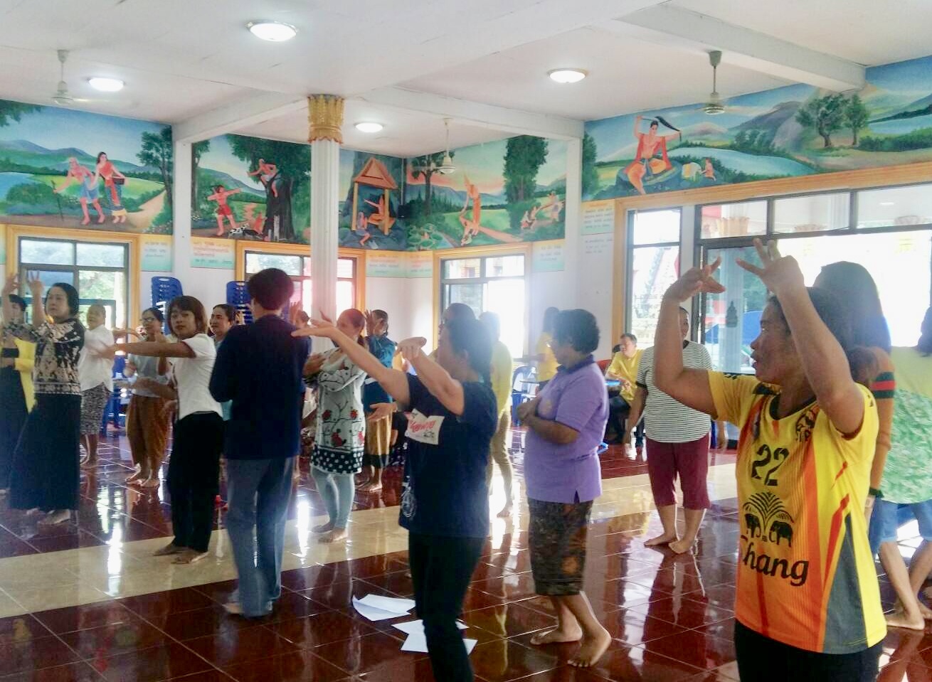 กรมการพัฒนาชุมชน ติดตามหมู่บ้านท่องเที่ยว จังหวัดหนองคาย