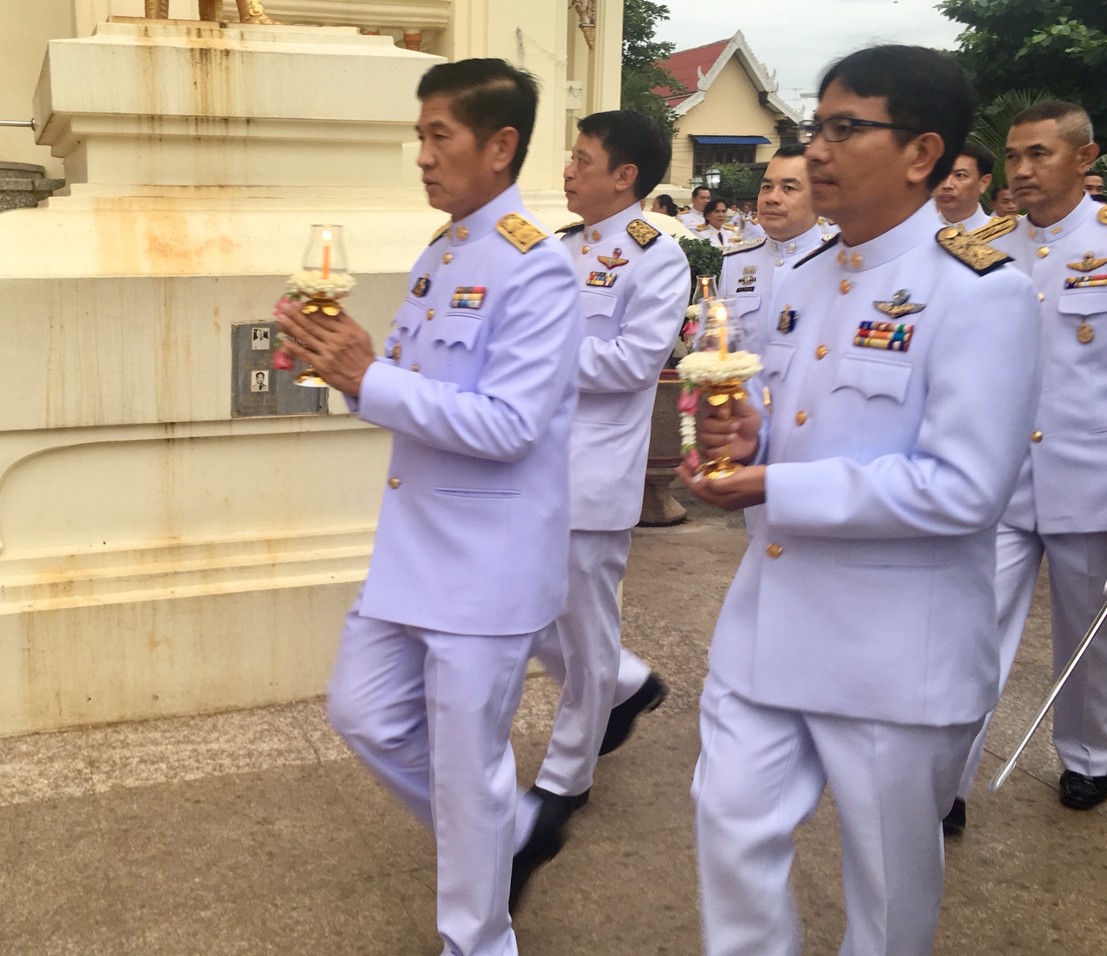 พจ.หนองคาย ร่วมพิธีเจริญพระพุทธมนต์สมโภชพระพุทธรูปสำคัญ เพื่อถวายพระราชกุศล และเฉลิมพระเกียรติ สมเด็จพระเจ้าอยู่หัวมหาวชิราลงกรณ บดินทรเทพยวรางกูร เนื่องในวันเฉลิมพระชนมพรรษา 66 พรรษา 28 กรกฎาคม 2561