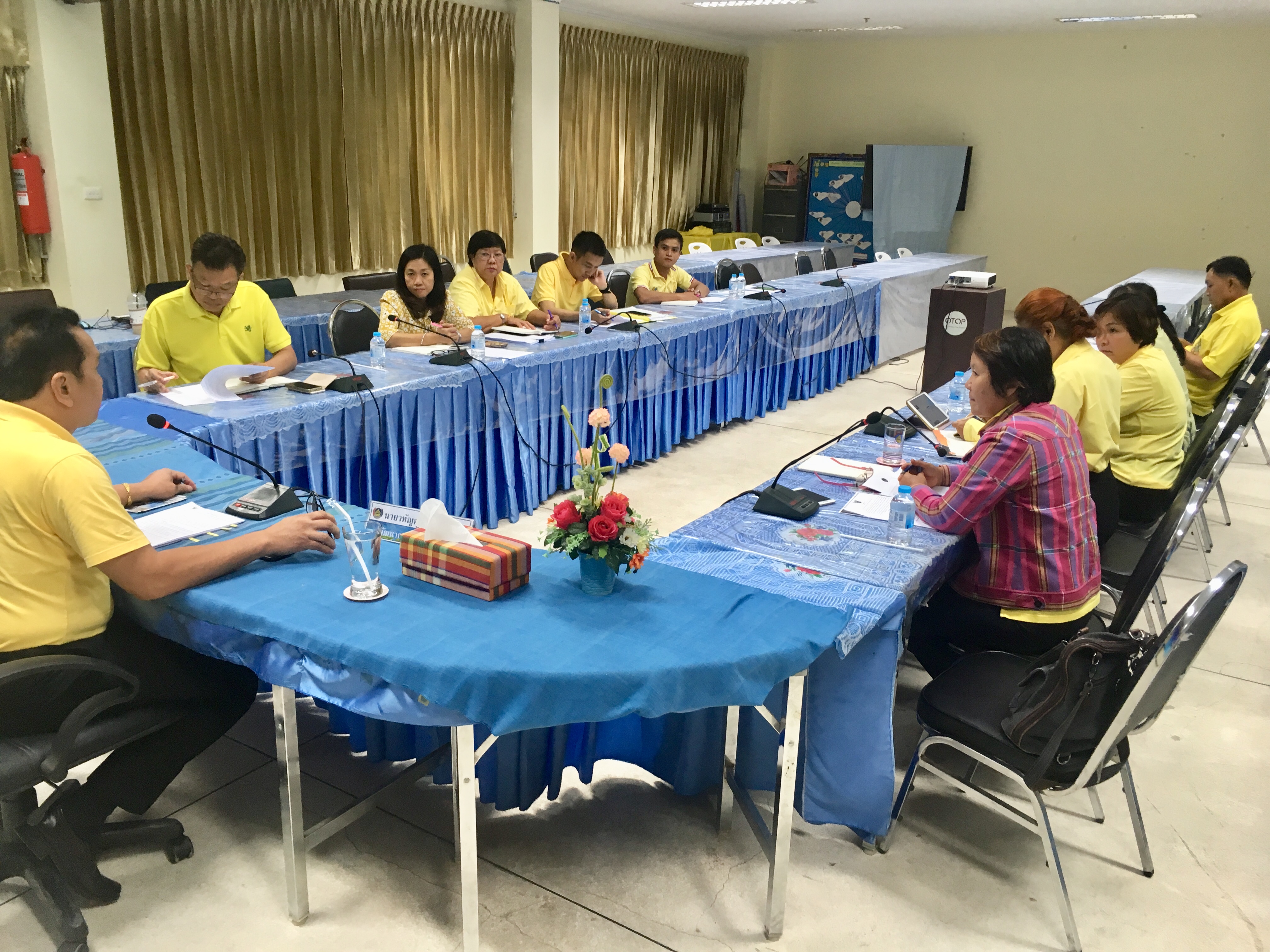 พัฒนาชุมชนหนองคาย เตรียมความพร้อมนิเทศอำเภอเรื่อง OTOP นวัตวิถี