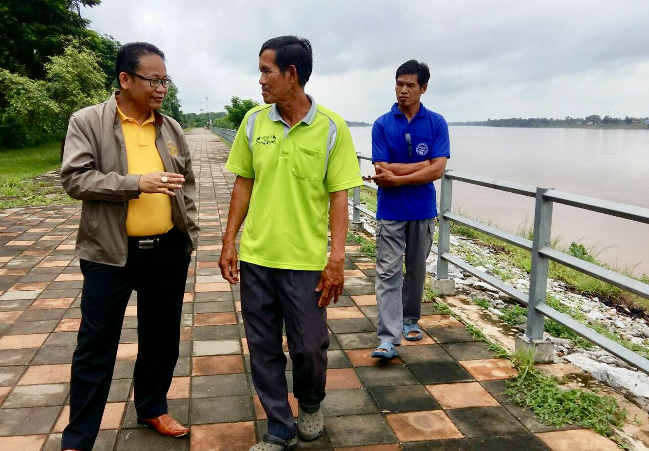 กรมการพัฒนาชุมชน ติดตามหมู่บ้านท่องเที่ยว จังหวัดหนองคาย