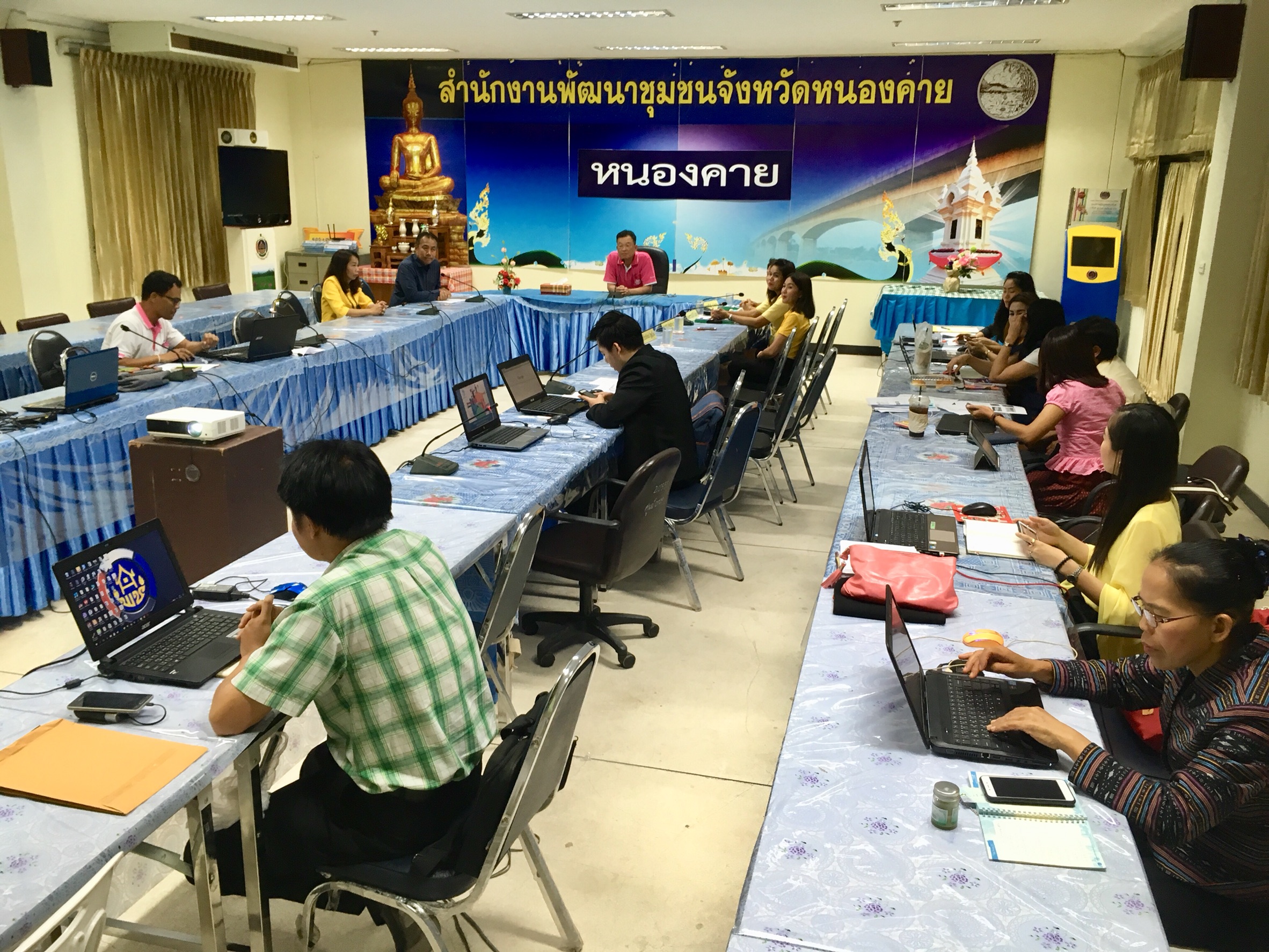 พช.หนองคาย จัดการฝึกอบรม หลักสูตรพระราชบัญญัติการจัดซื้อจัดจ้างและการบริหารพัสดุภาครัฐ พ.ศ.2560 รองรับโครงการOTOP นวัตวิถี