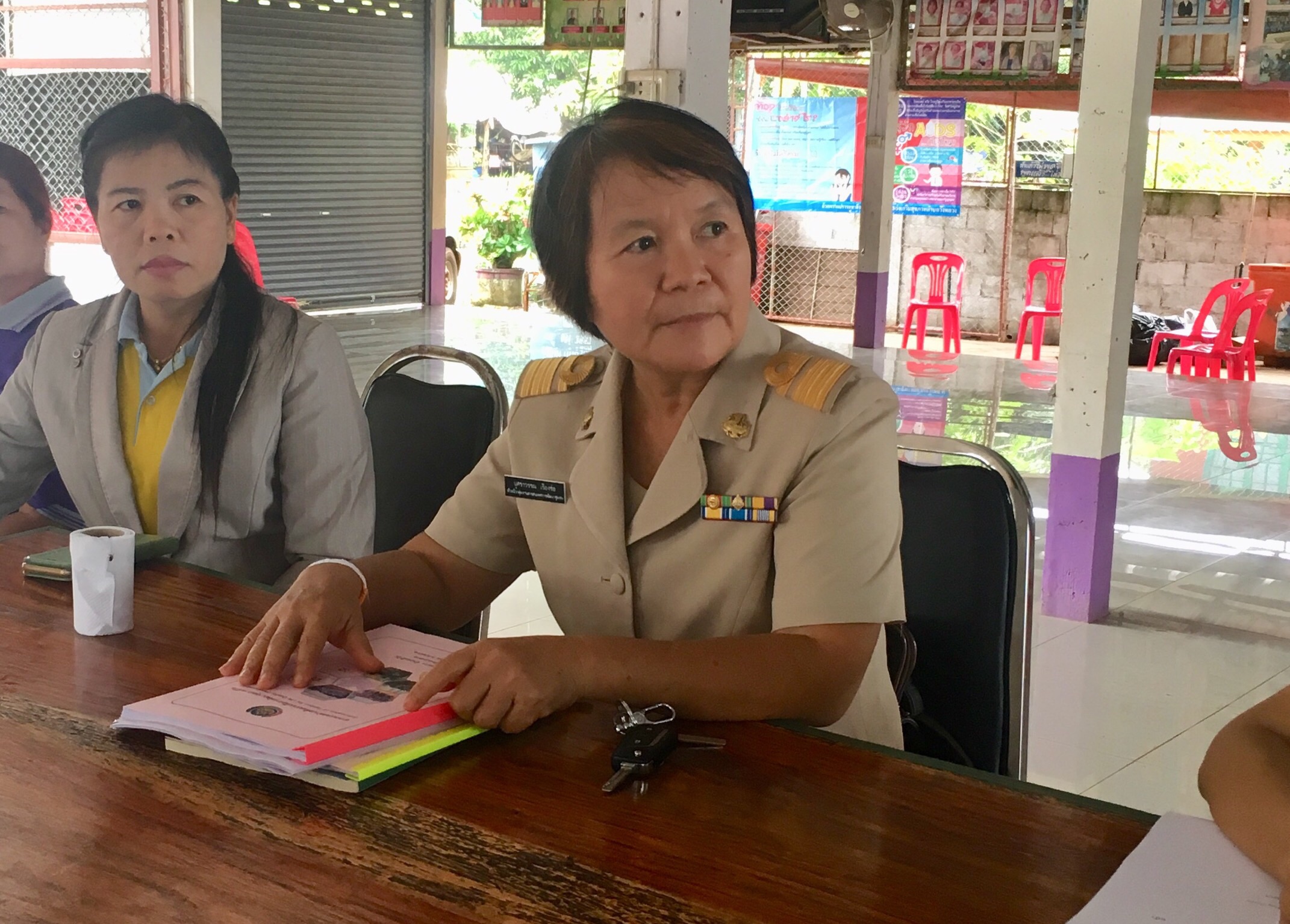 พช.หนองคาย เยี่ยมหมู่บ้านสารสนเทศต้นแบบจังหวัดหนองคาย