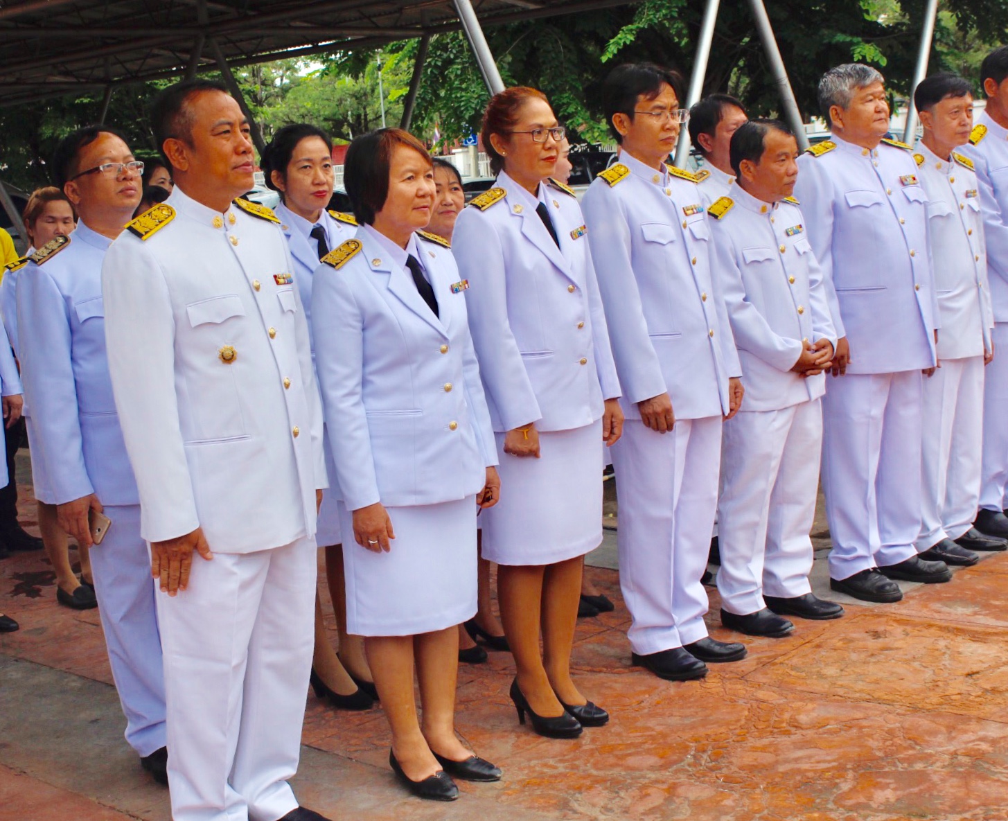 พจ.หนองคาย ร่วมกิจกรรมปลูกต้นรวงผึ้งเฉลิมพระเกียรติ เนื่องในวันเฉลิมพระชนมพรรษาสมเด็จพระเจ้าอยู่หัว 66 พรรษา 28 กรกฎาคม 2561