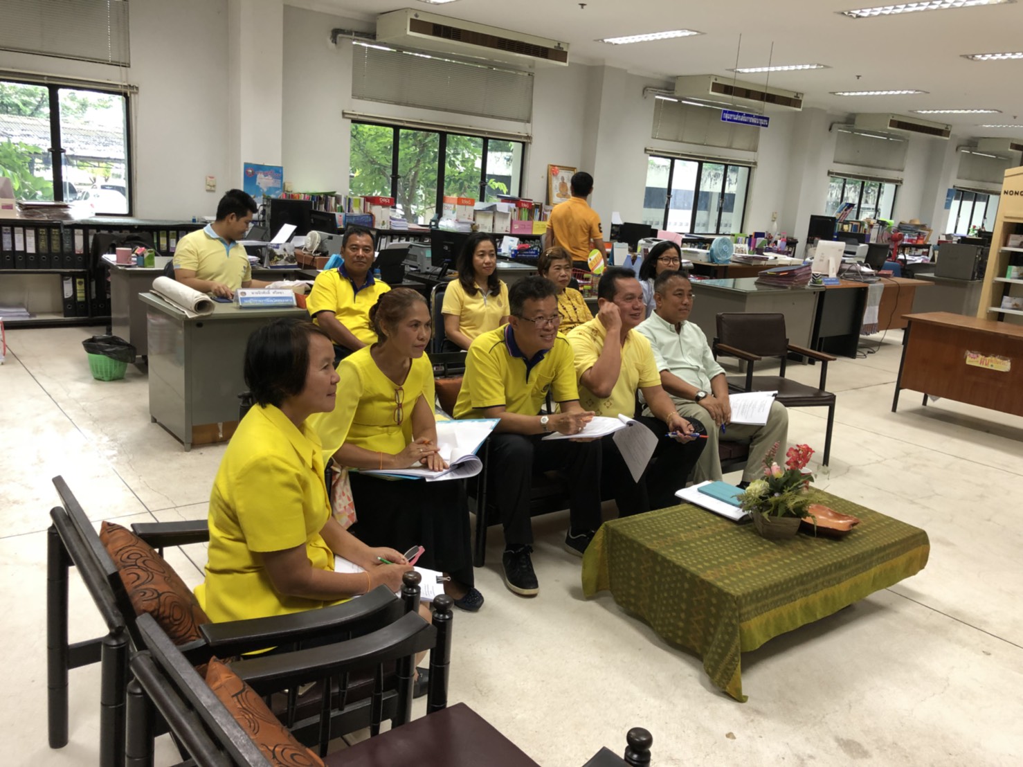 หนองคาย รับชมการประชุมกรมการพัฒนาชุมชน ครั้งที่ 6/2561