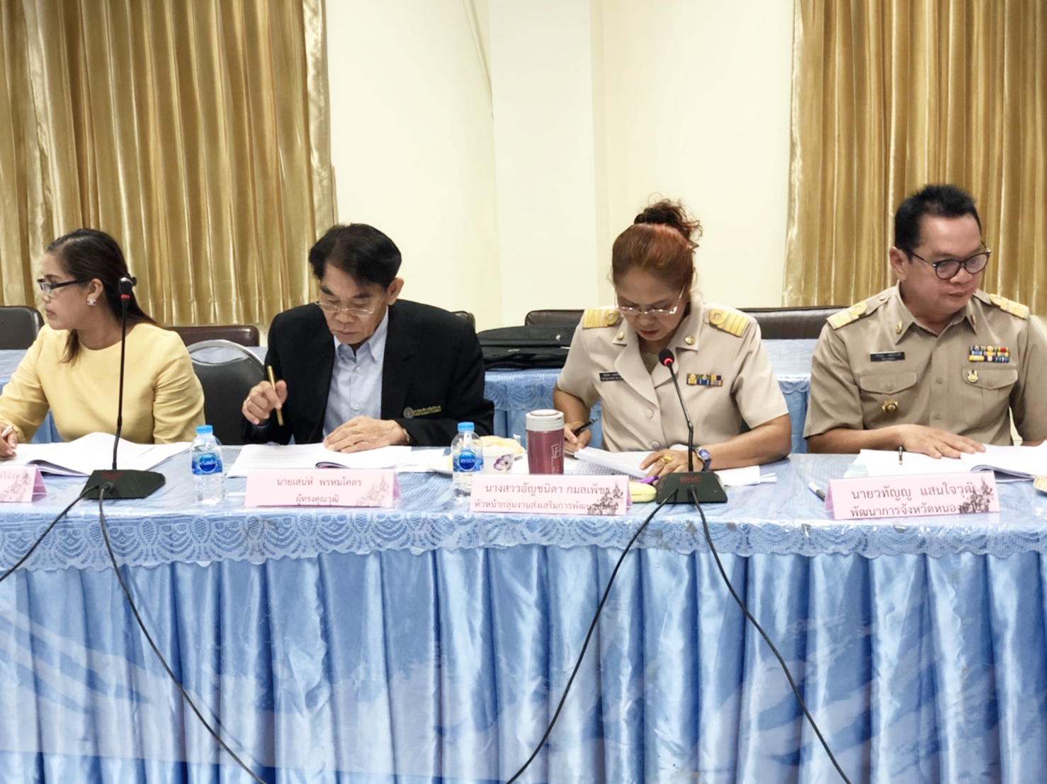 หนองคาย…ประชุมคณะอนุกรรมการบริหารกองทุนพัฒนาบทบาทสตรีระดับจังหวัด จังหวัดหนองคาย ครั้งที่ 7/2561