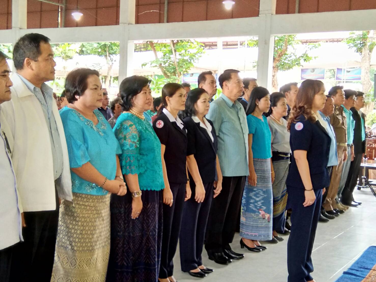 พช.หนองคาย ร่วมกิจกรรมปกป้องและเชิดชูสถาบันพระมหากษัตริย์ และหน่วยบำบัดทุกข์ บำรุงสุข จังหวัดหนองคาย ประจำเดือนสิงหาคม 2561