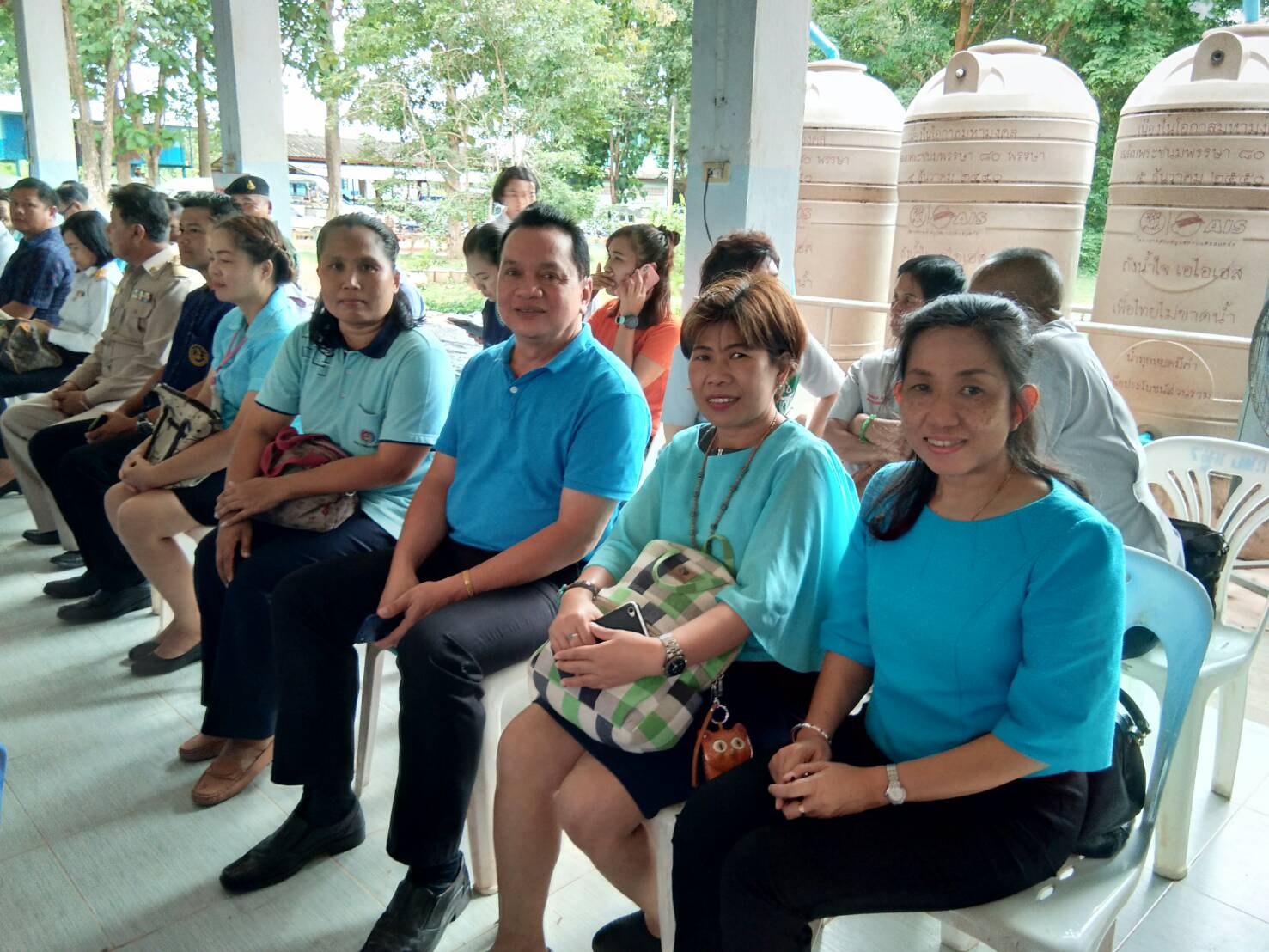 พช.หนองคาย ร่วมกิจกรรมปกป้องและเชิดชูสถาบันพระมหากษัตริย์ และหน่วยบำบัดทุกข์ บำรุงสุข จังหวัดหนองคาย ประจำเดือนสิงหาคม 2561