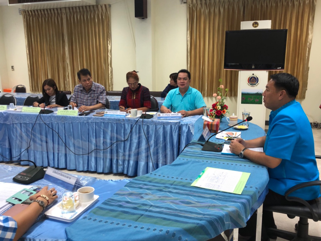 หนองคาย….ประชุมคณะอนุกรรมการ นตผ.