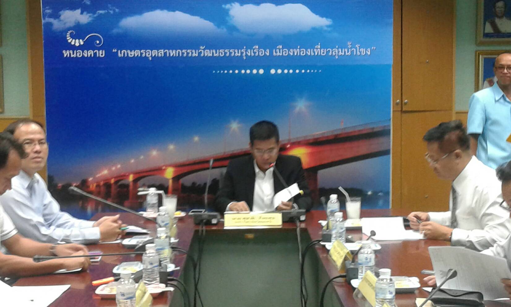 พช.หนองคาย ร่วมประชุมคณะทำงานจังหวัดเพื่อสนับสนุนการดำเนินงานตามยุทธศาสตร์ชาติ และการปฏิรูปประเทศของจังหวัดหนองคาย