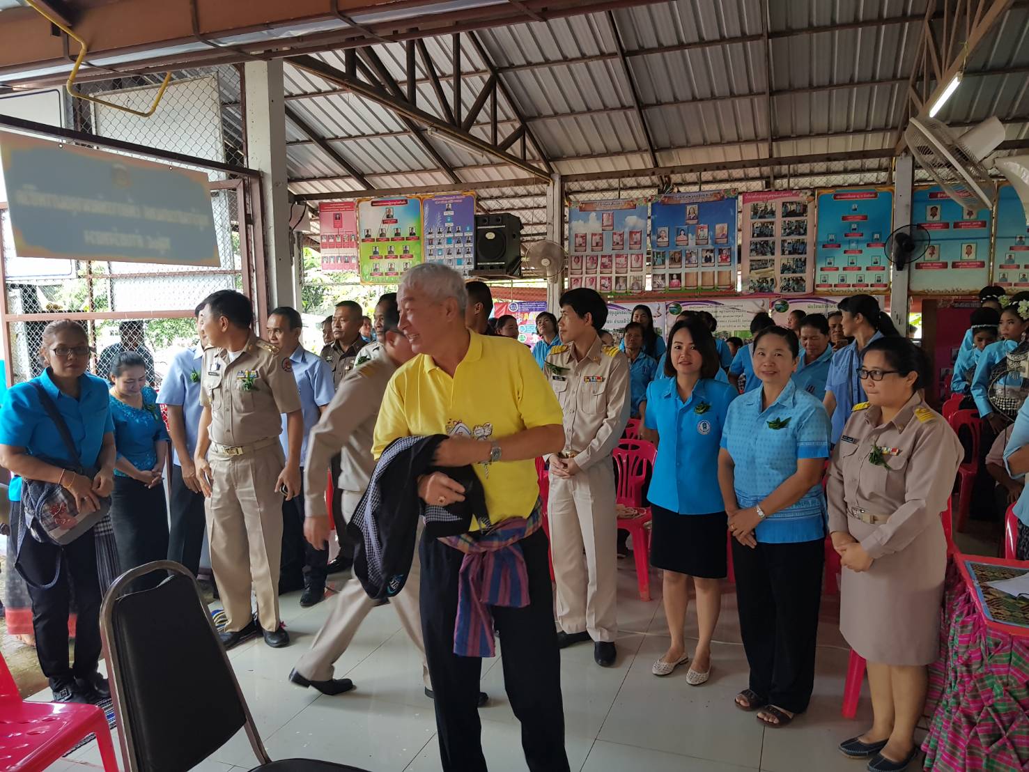 หัวหน้าผู้ตรวจฯ ลงพื้นที่ประเมินหมู่บ้านสารสนเทศฯ ณ จังหวัดหนองคาย