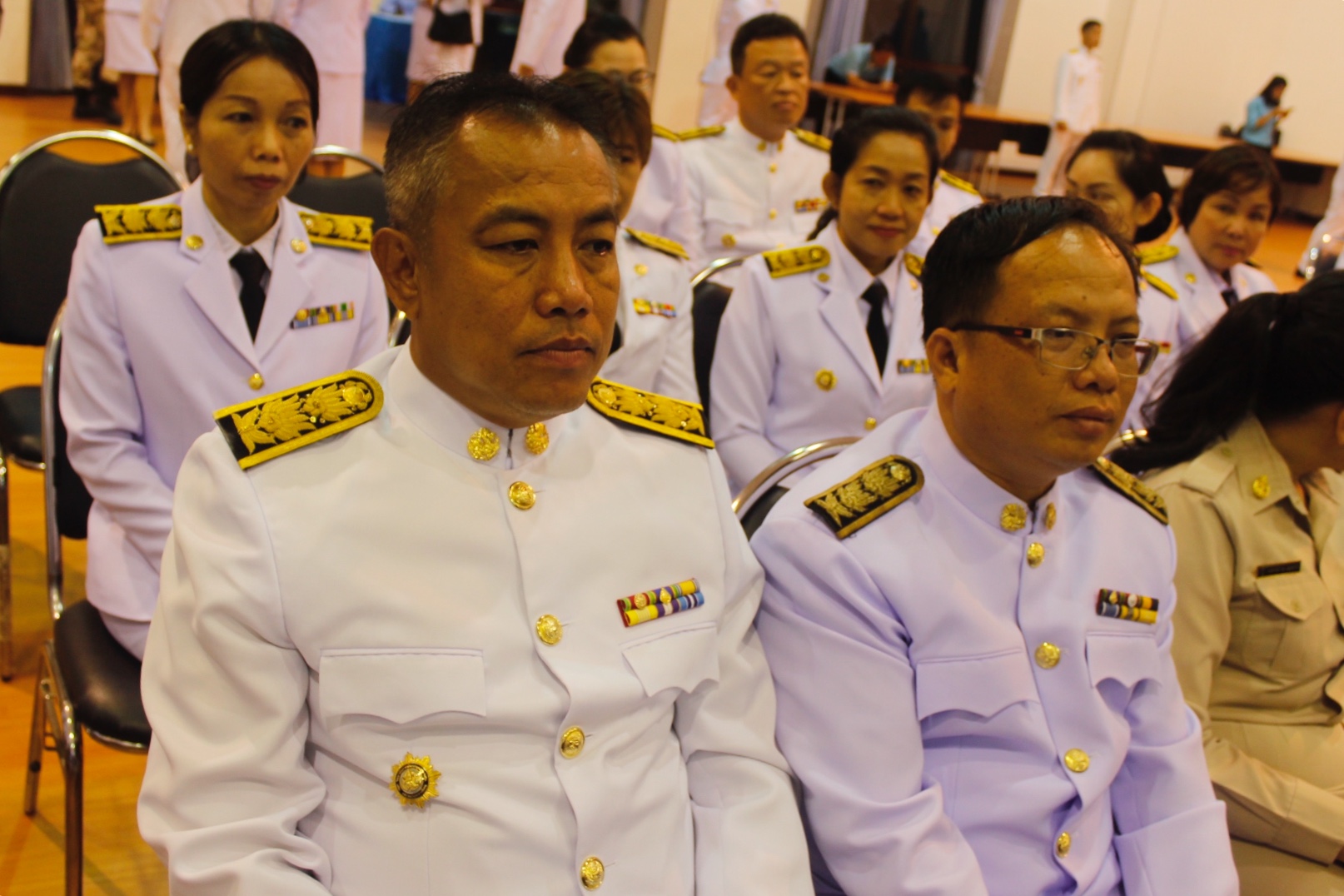 พช.หนองคาย ร่วมพิธีลงนามถวายพระพรชัยมงคล สมเด็จพระนางเจ้าสิริกิติ์ พระบรมราชินีนาถ ในรัชกาลที่ 9 เนื่องในโอกาสวันเฉลิมพระชนมพรรษา 86 พรรษา 12 สิงหาคม 2561 ณ หอประชุมประจักษศิลปาคม ศาลากลางจังหวัดหนองคาย