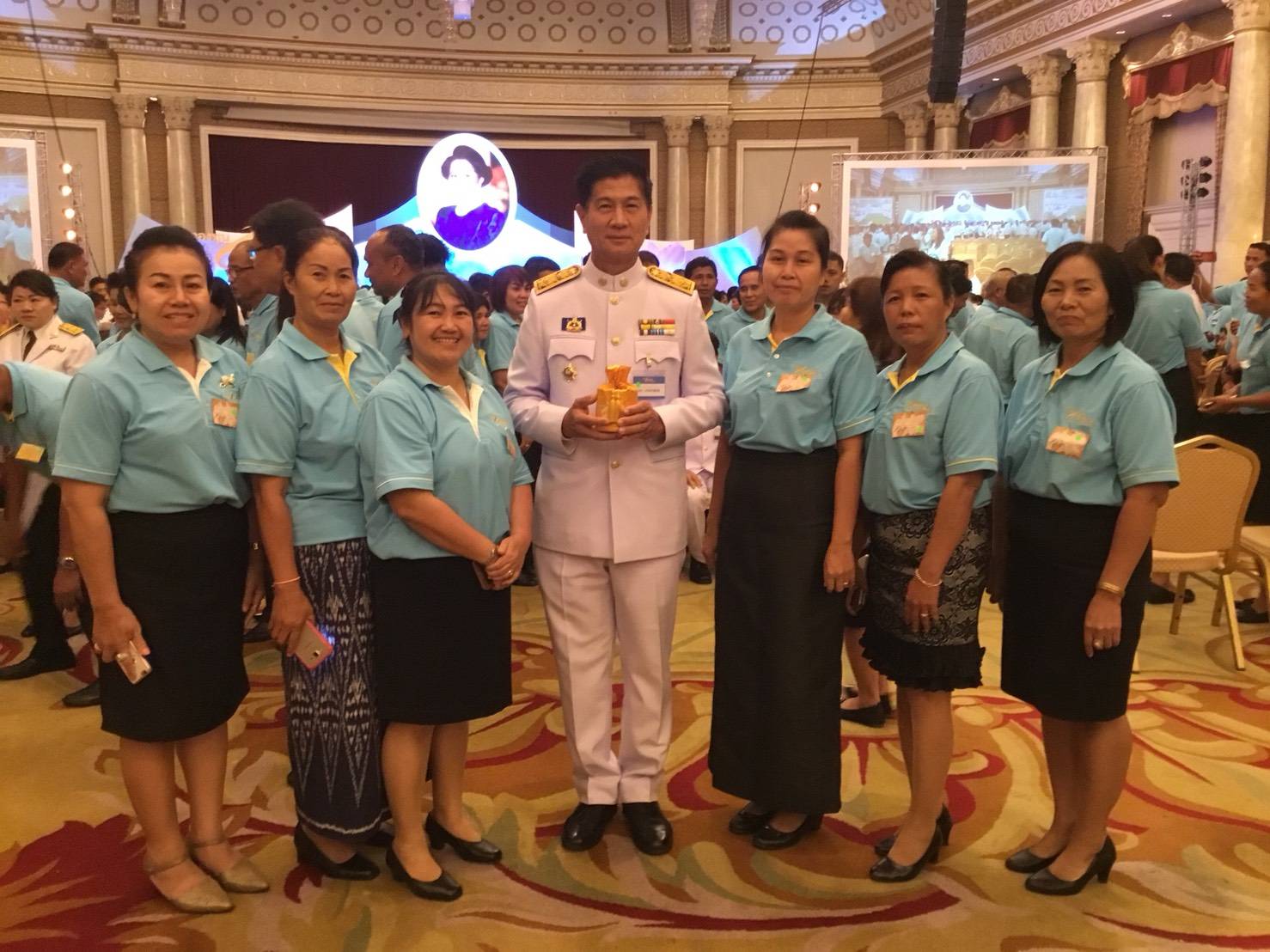 จังหวัดหนองคาย รับประทานเงินพระราชทานขวัญถุง กองทุนแม่ของแผ่นดิน ประจำปี 2561